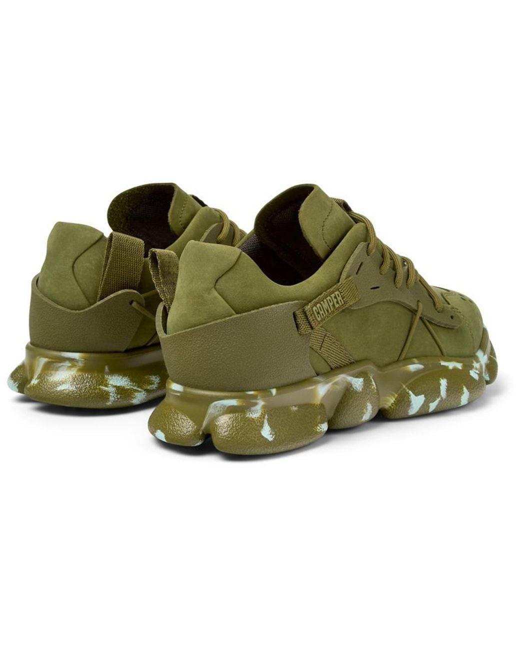 Camper Green Karst Low-Top Sneakers