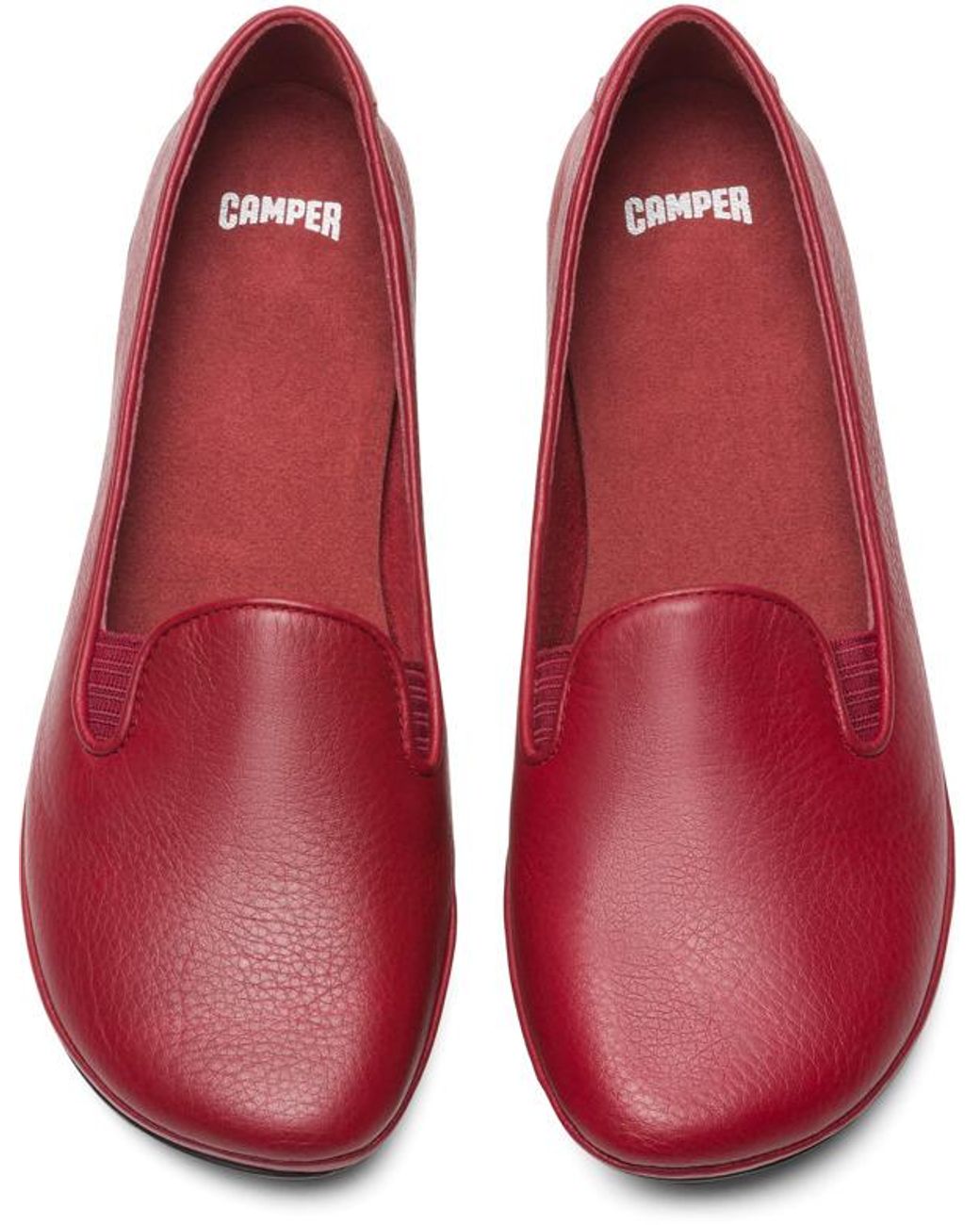 Camper Red Ballerinas