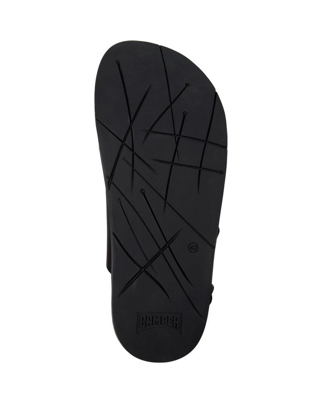 Camper Black Lluc Sandal for men