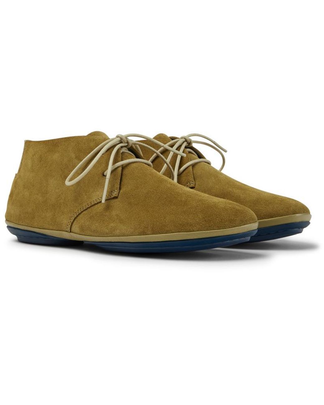 Camper Green Ankle Boots