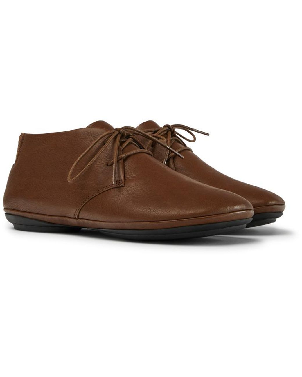 Camper Brown Nubuck Desert Boots