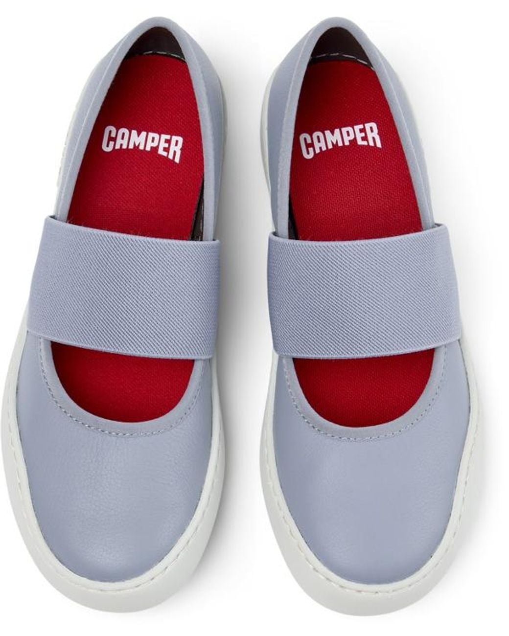 Camper Blue Ballerinas