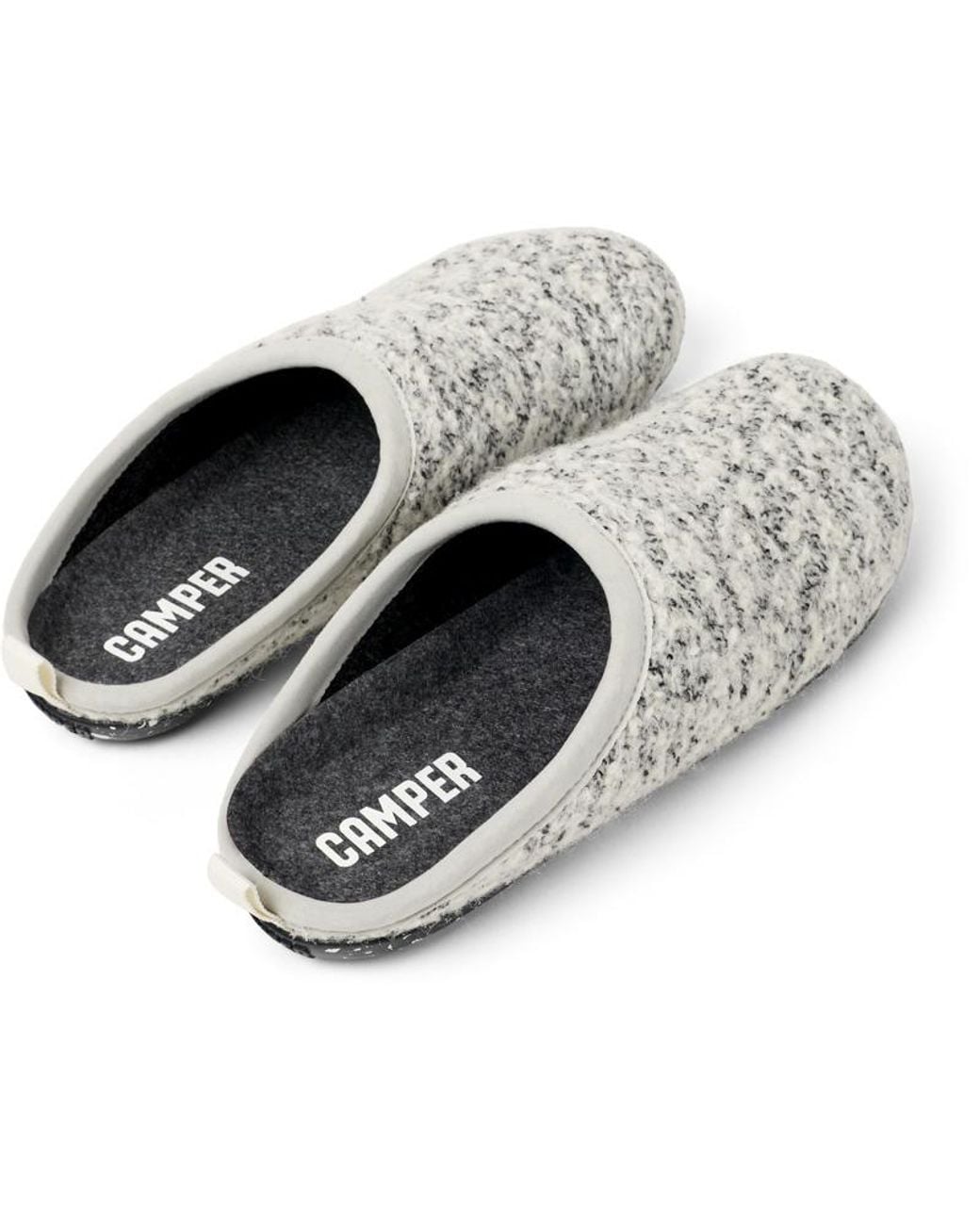 Camper Gray Slippers