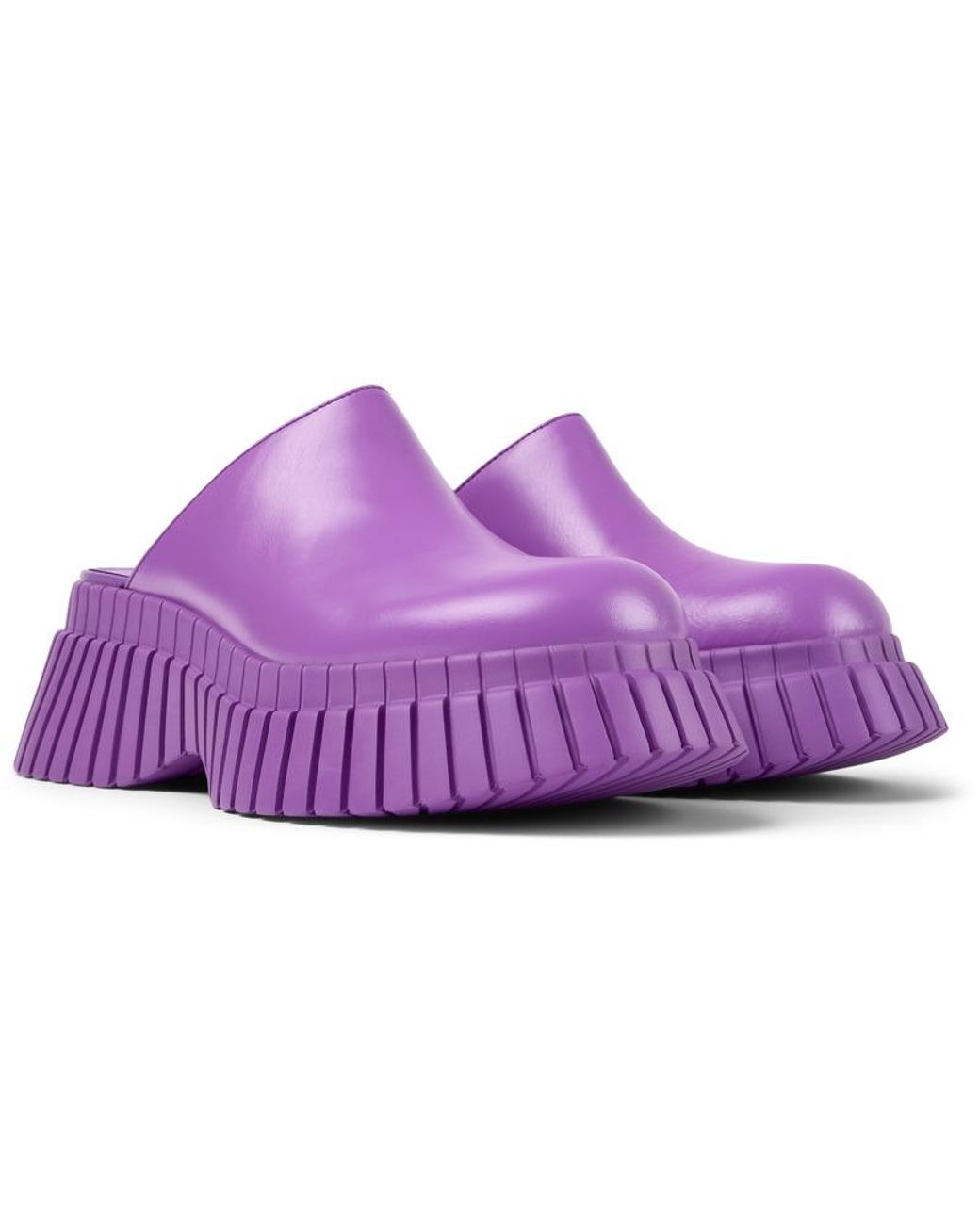 Mules Camper de color Purple