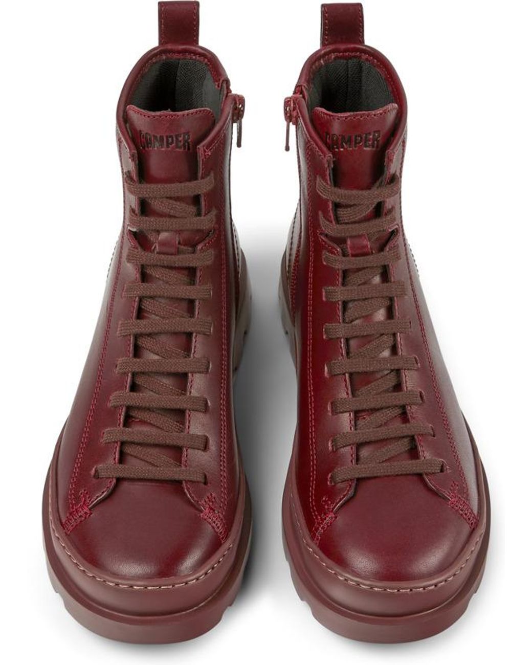 Camper Brown Ankle Boots