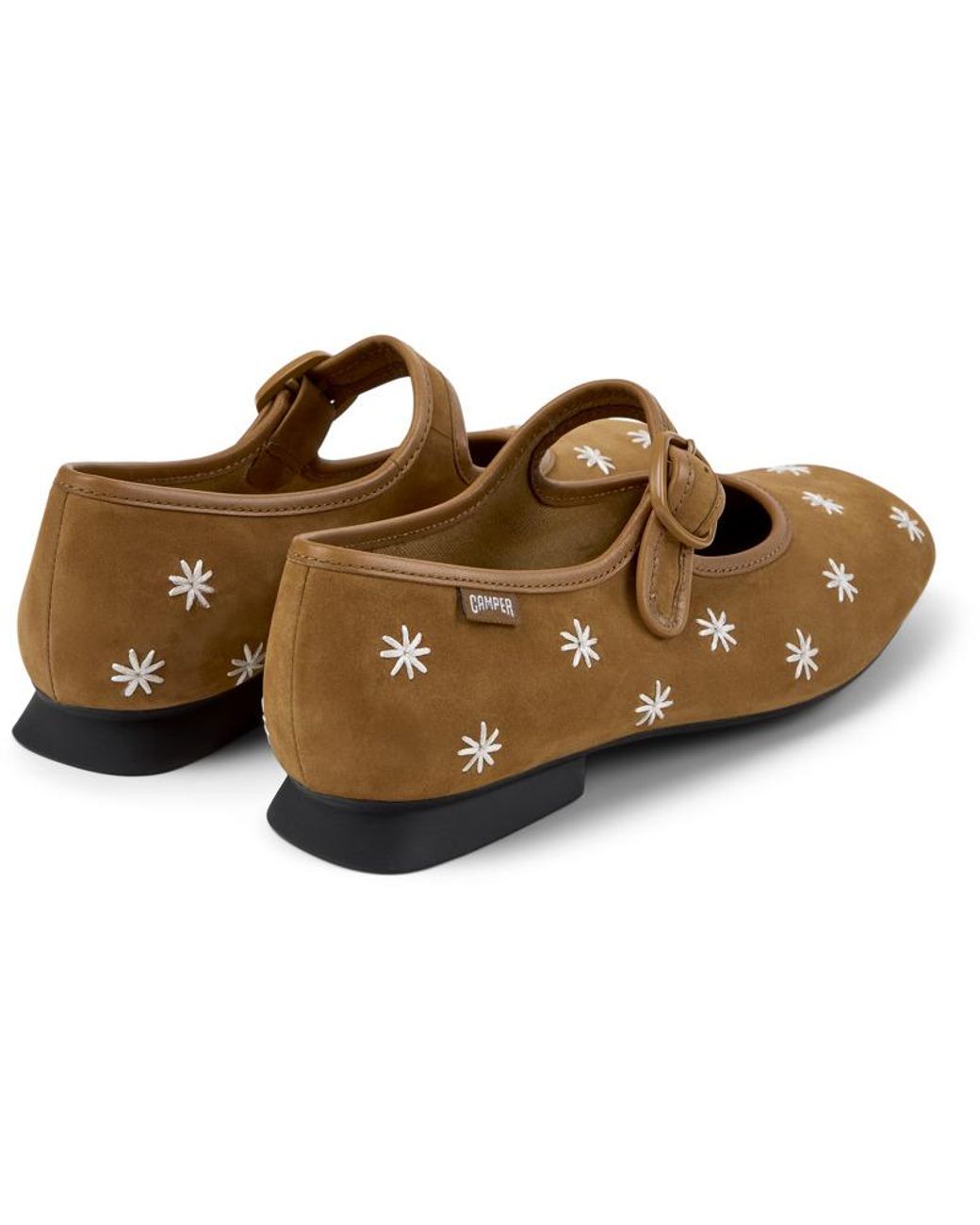 Camper Brown Ballerinas