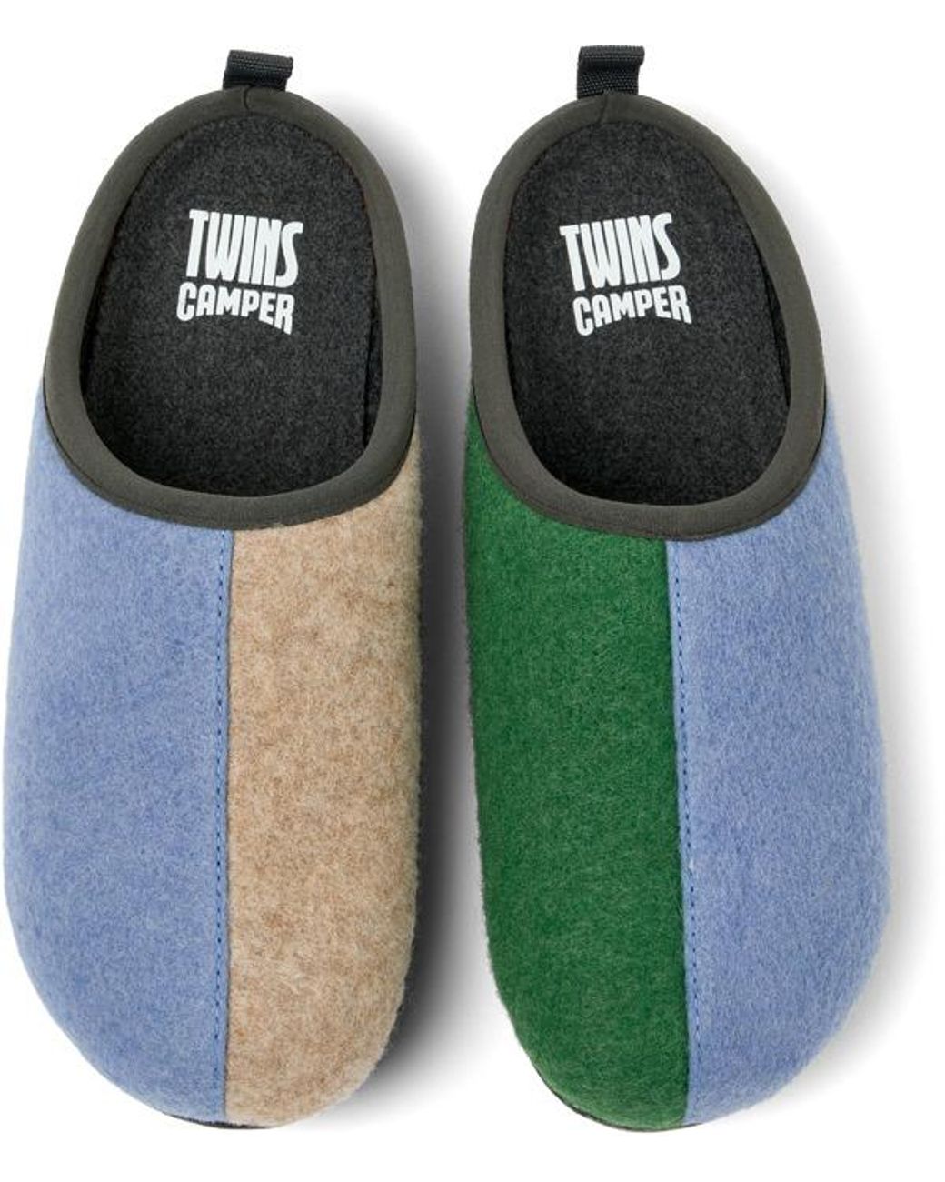 Camper Blue Slippers