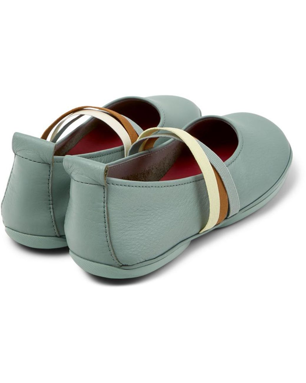 Camper Green Ballerinas