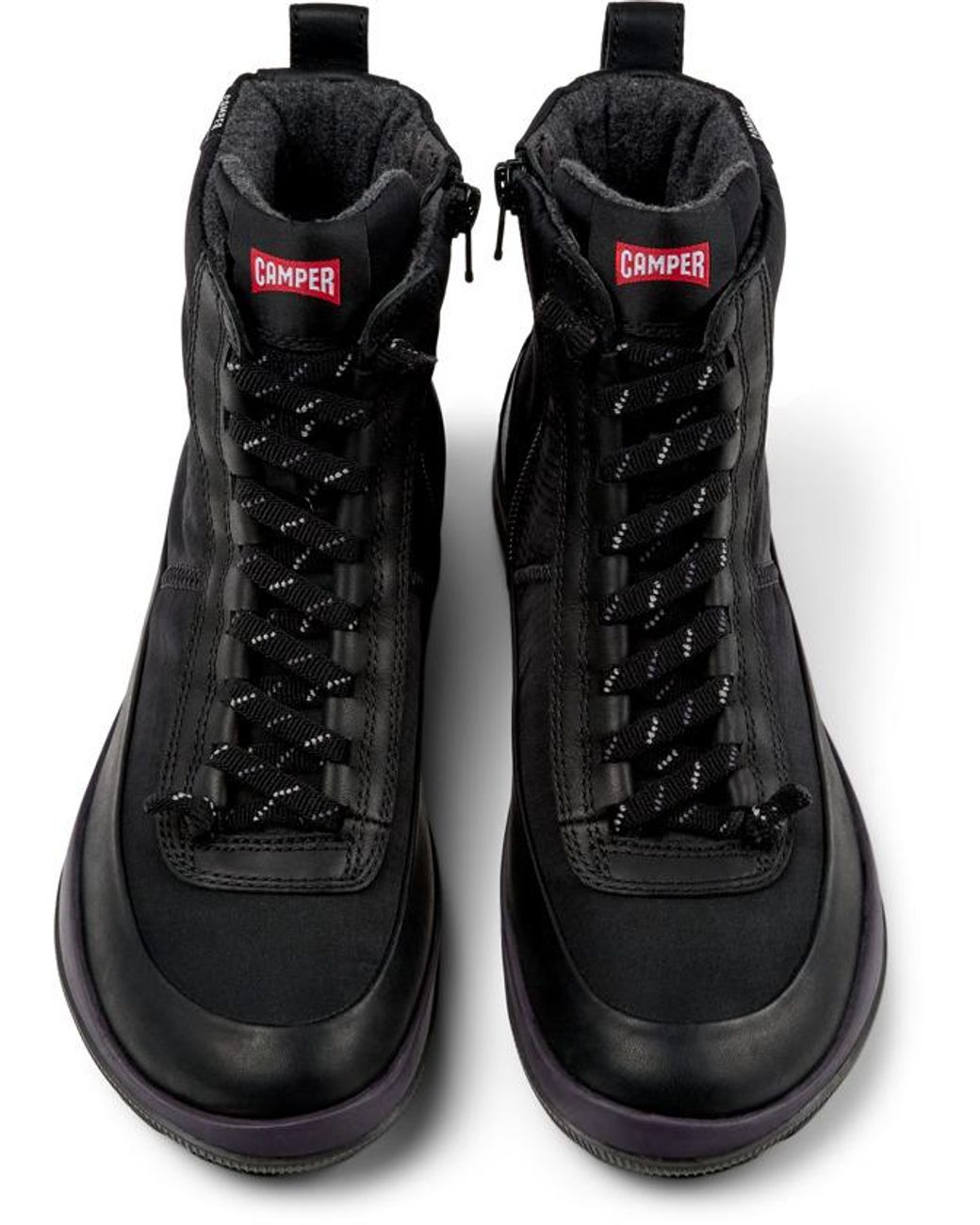 Camper Black Boots