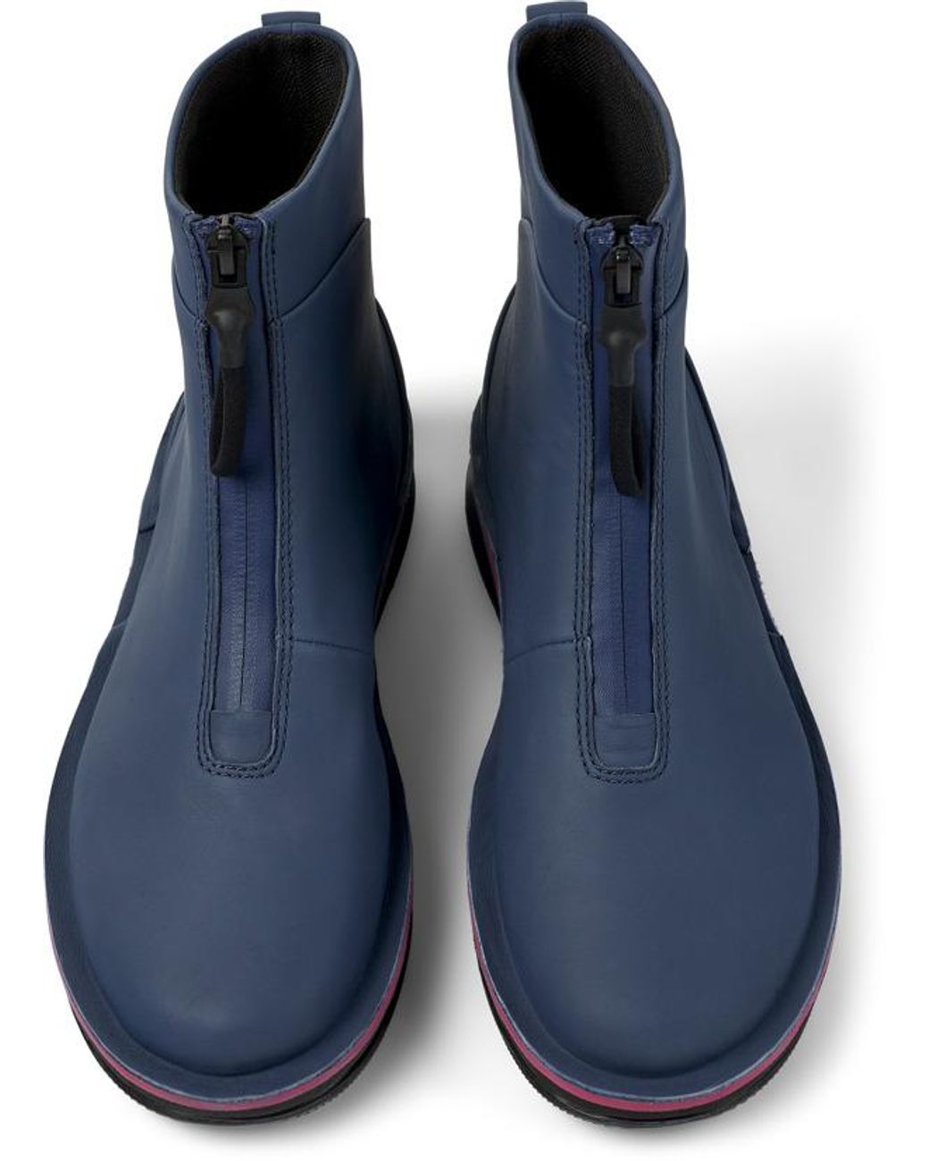 Camper Blue Ankle Boots