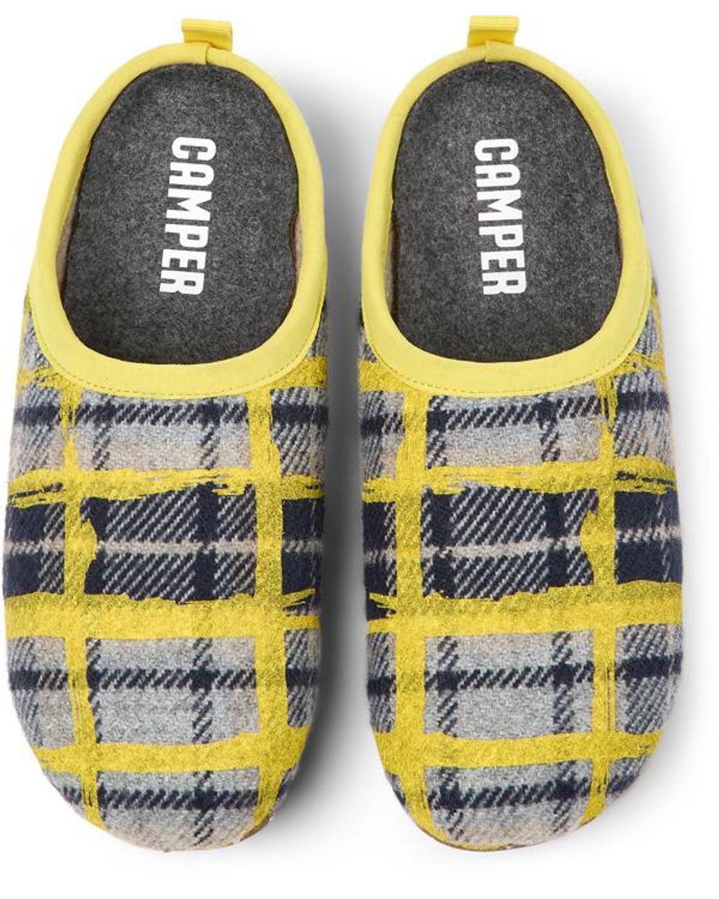 Camper Yellow Slippers