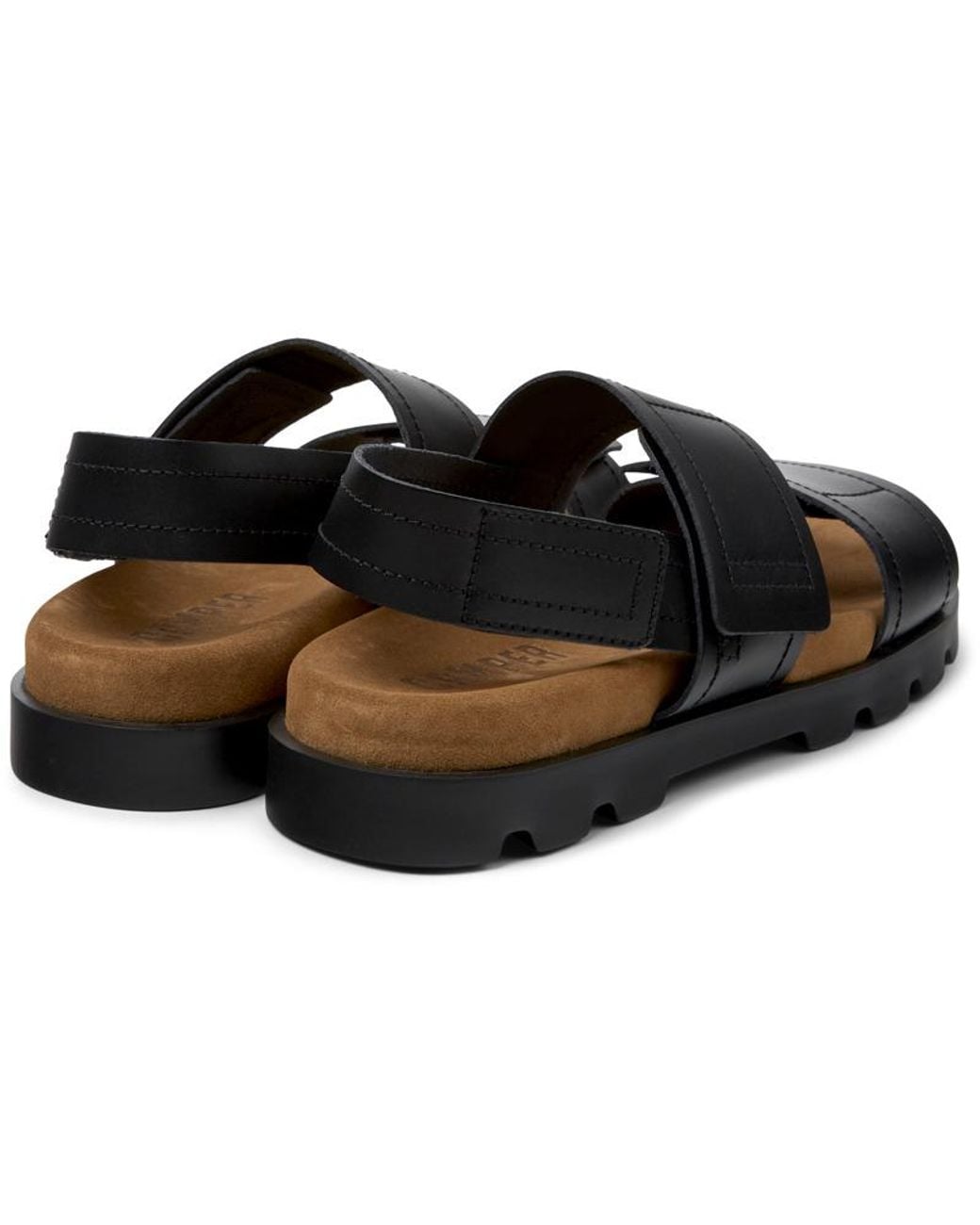 Camper Black Sandals