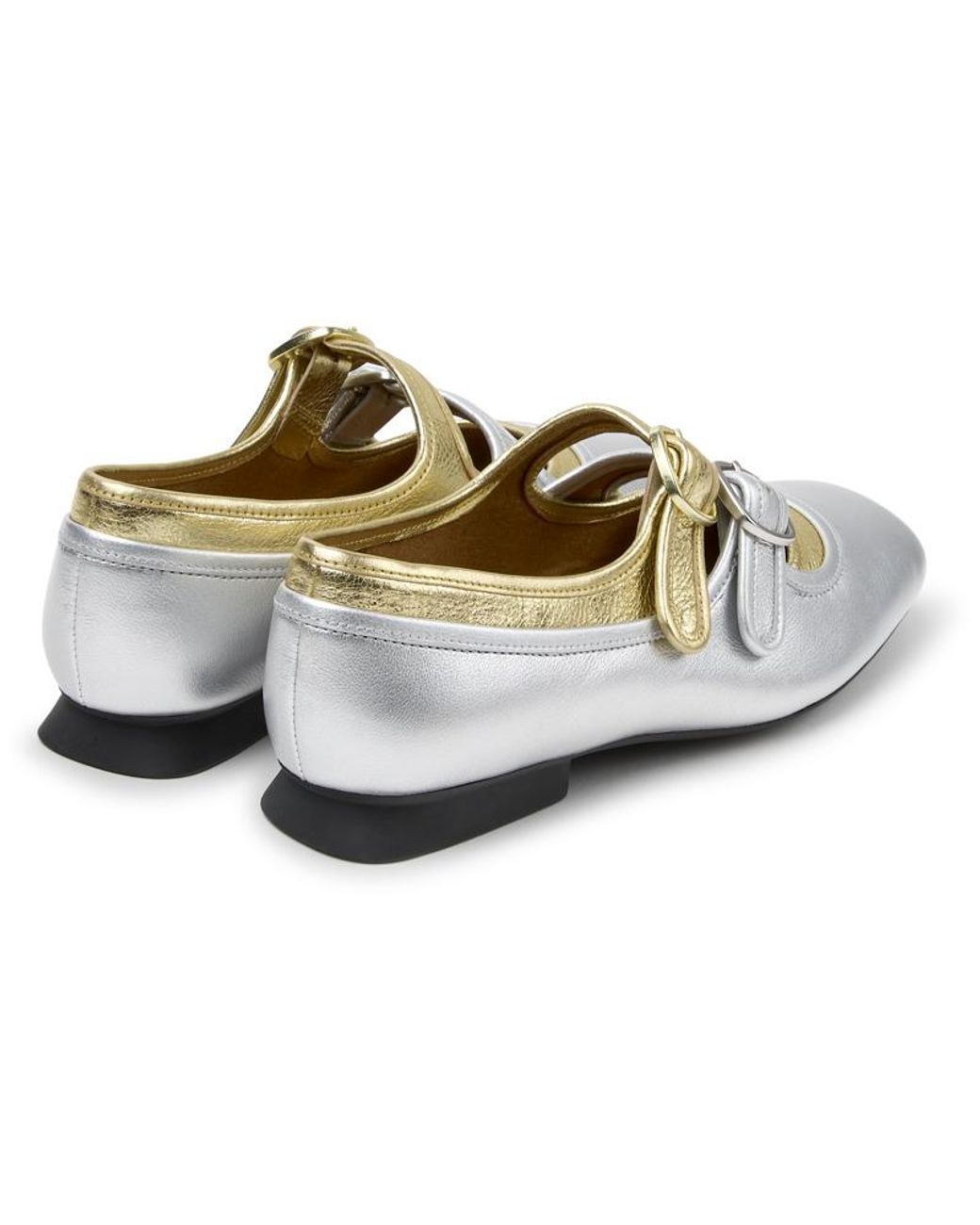 Camper White Ballerinas