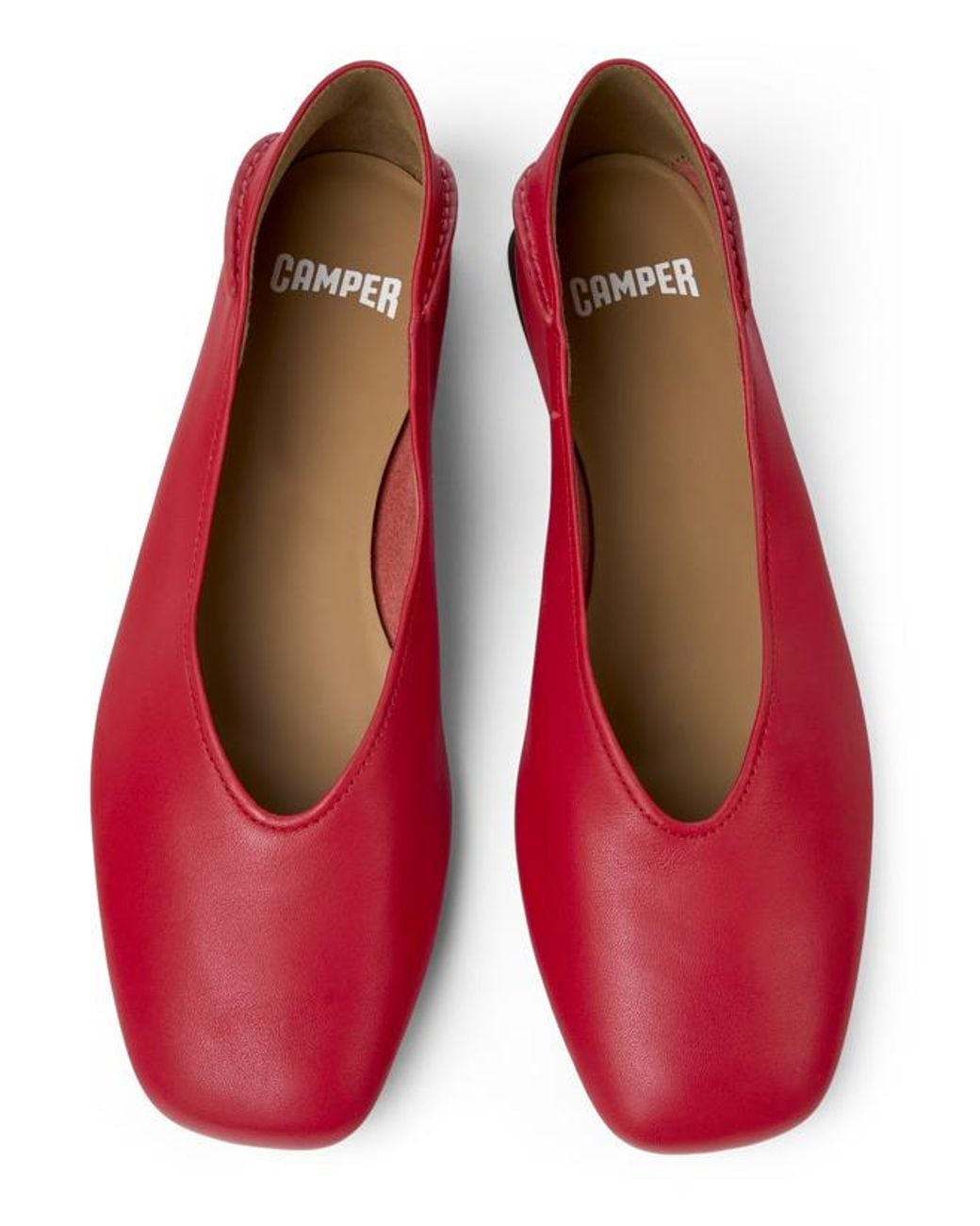 Camper Ballerinas in Red für Herren