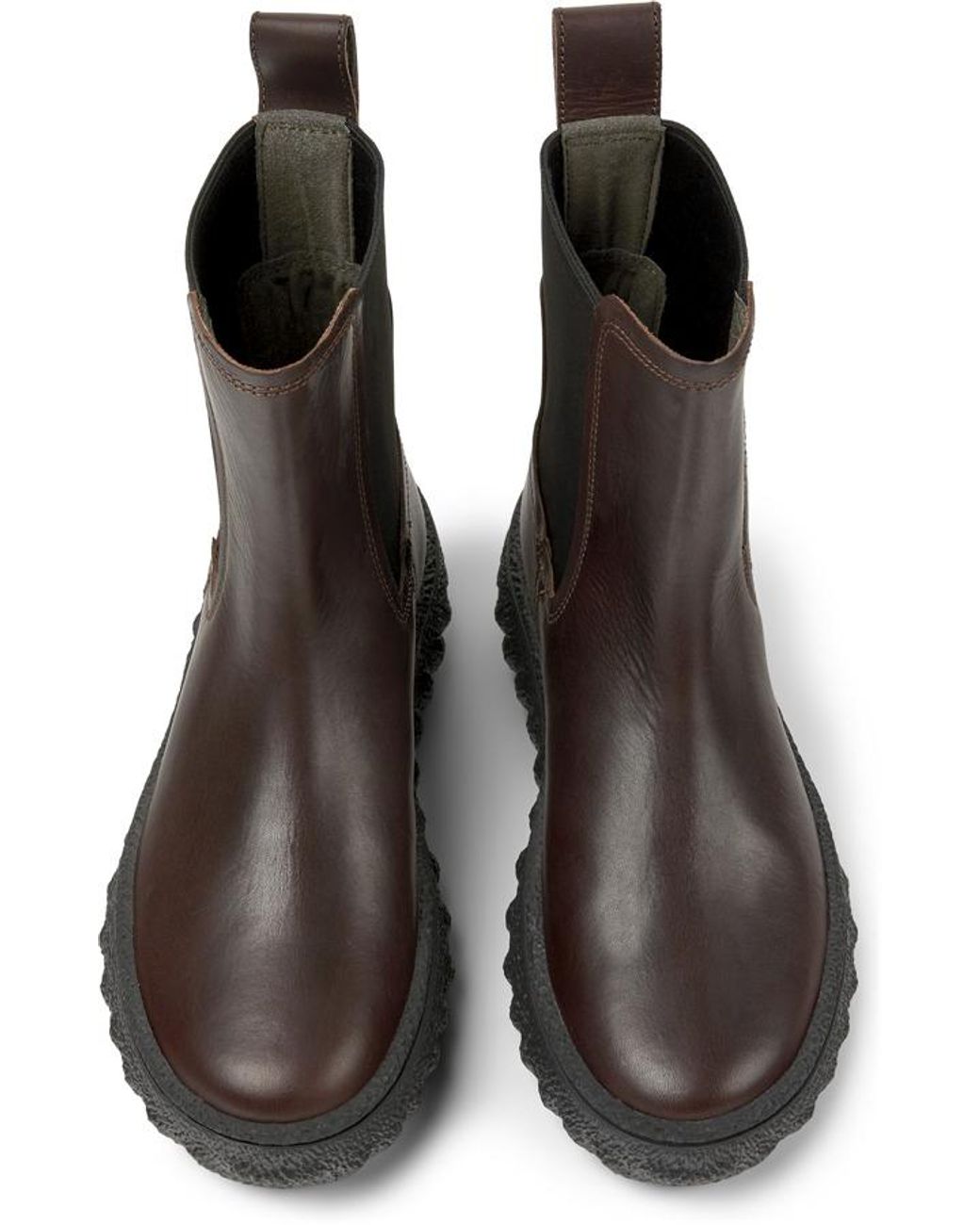 Camper Brown Ground Booties
