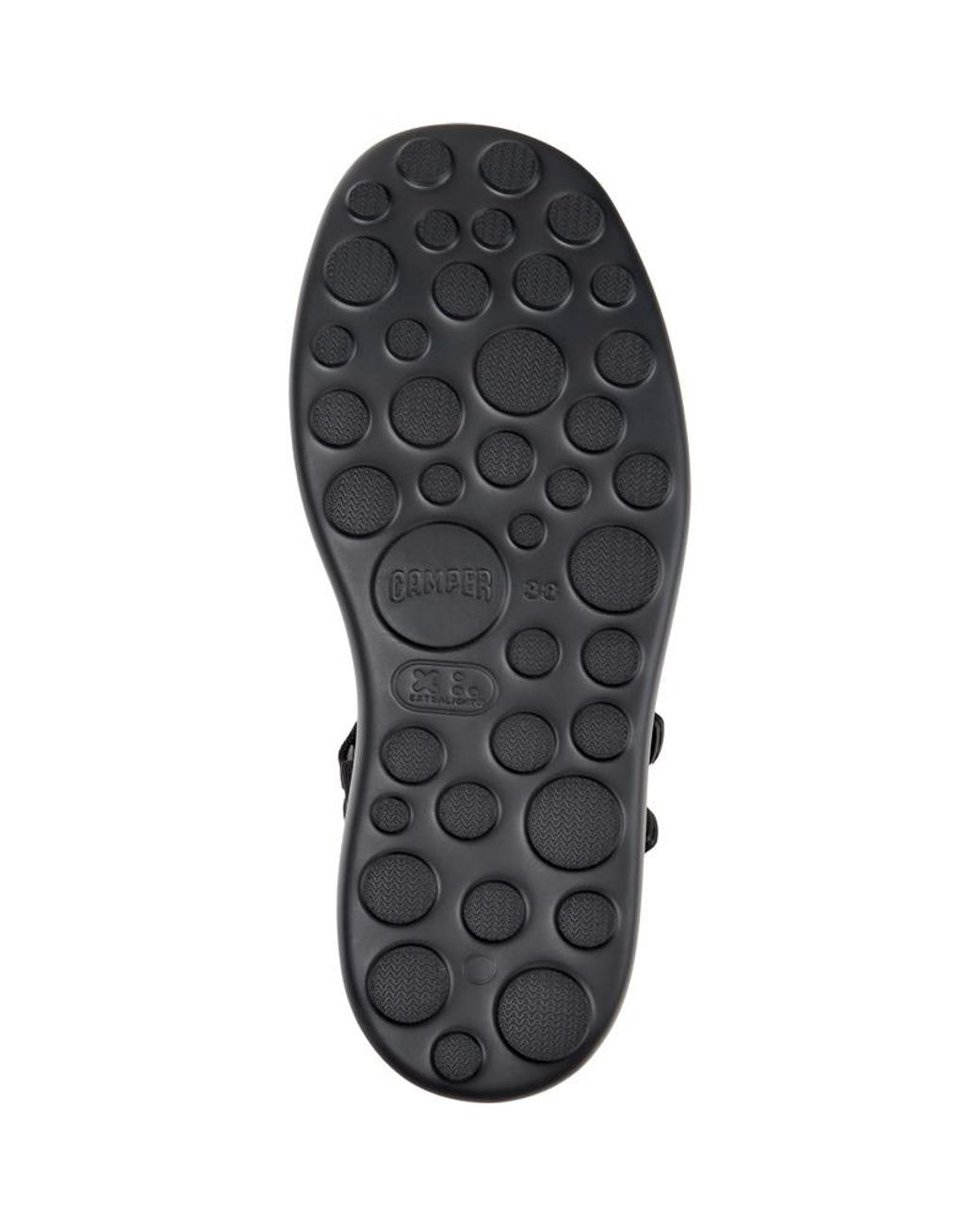 Camper Black Sandals