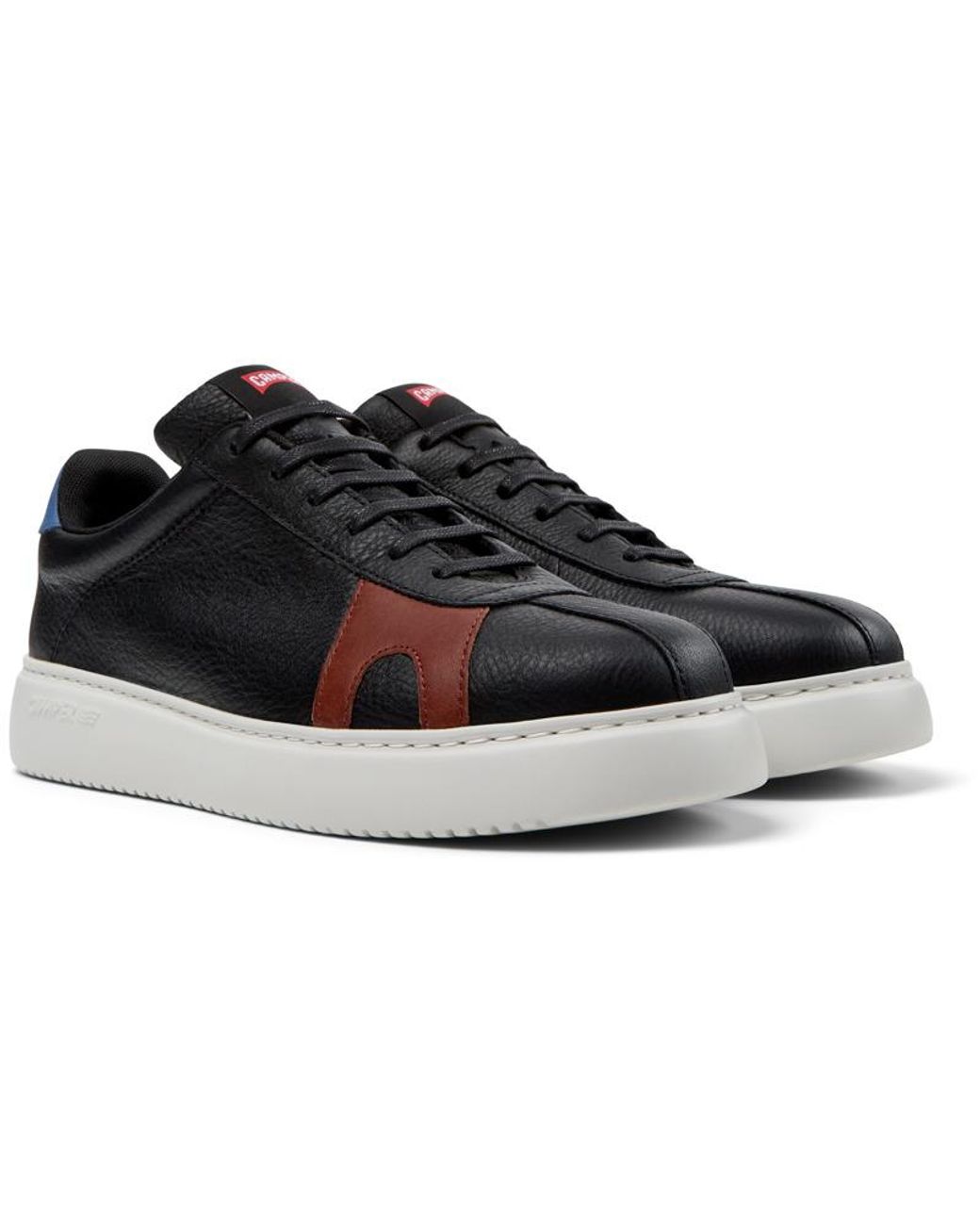 Camper Er Sneaker aus Leder und Veloursleder in Black für Herren