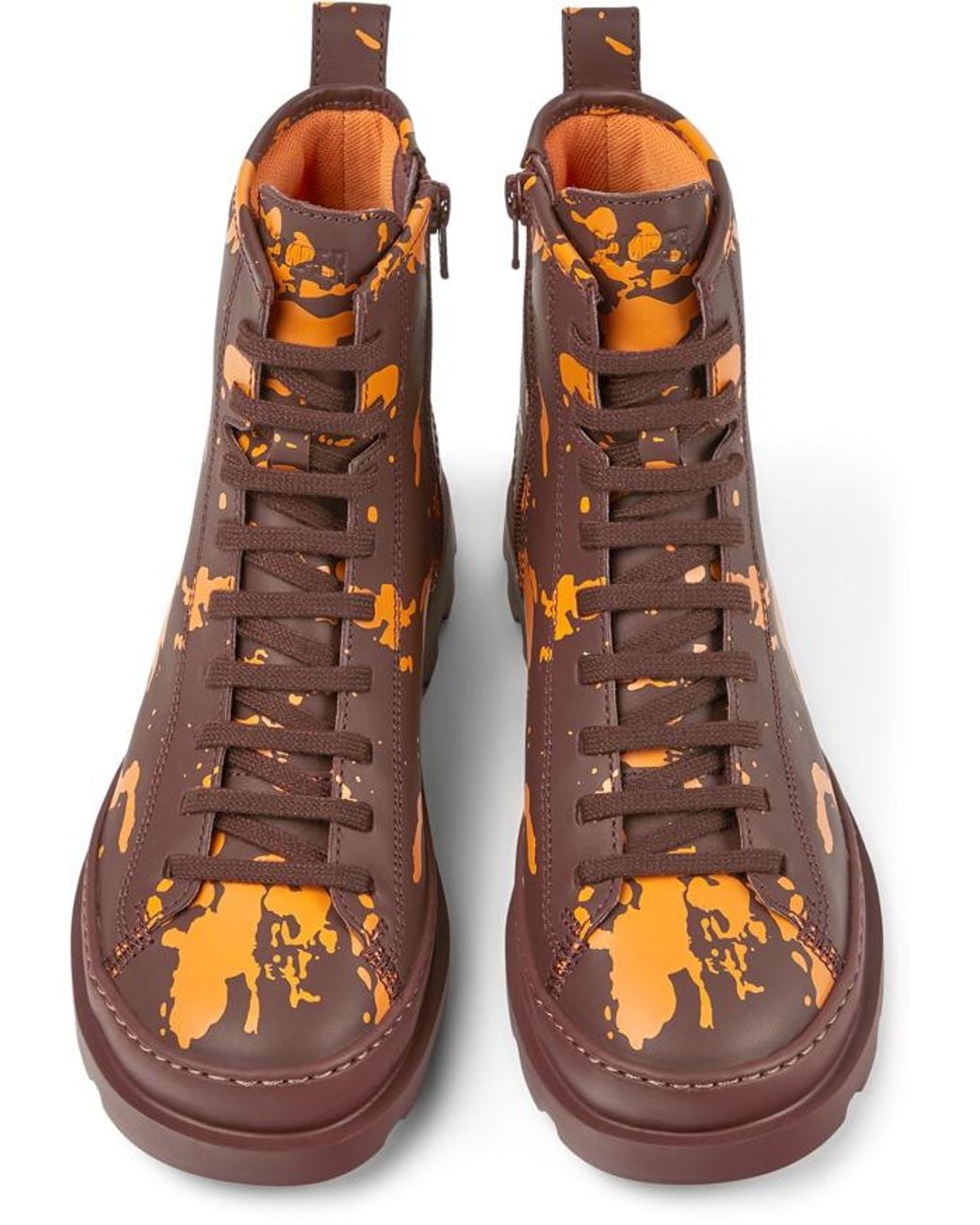Camper Brown Ankle Boots