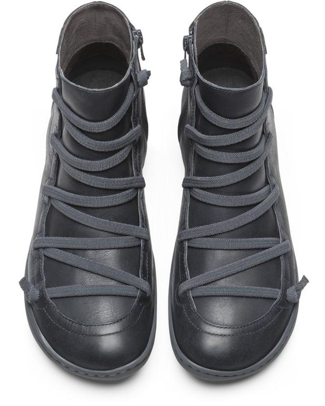 Camper Gray Boots