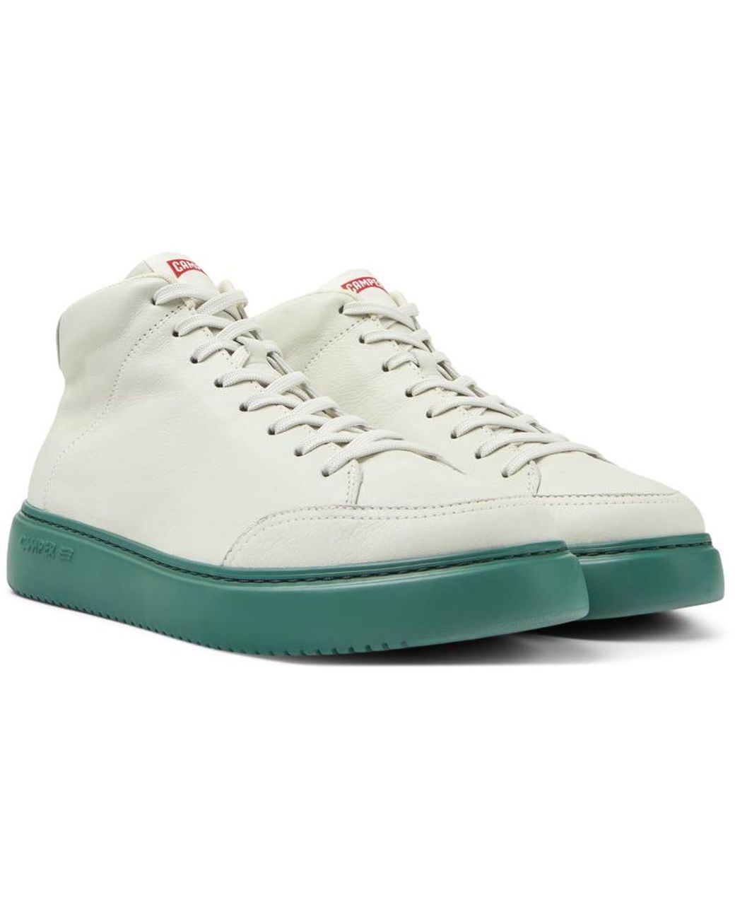 Camper White Non-dyed Leather Sneakers for men
