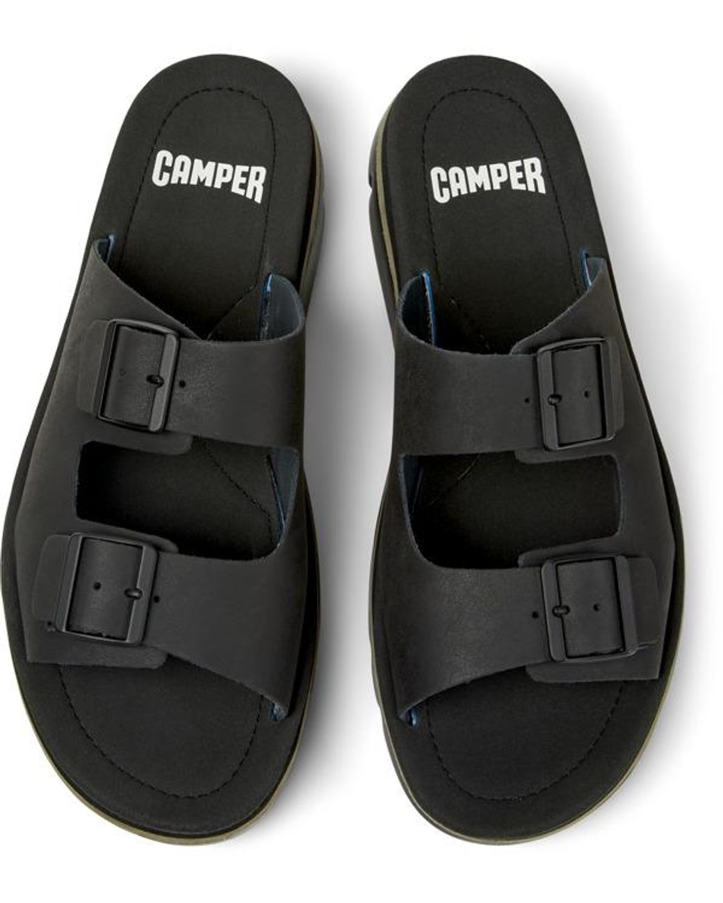 Camper Black Oruga Sandals for men