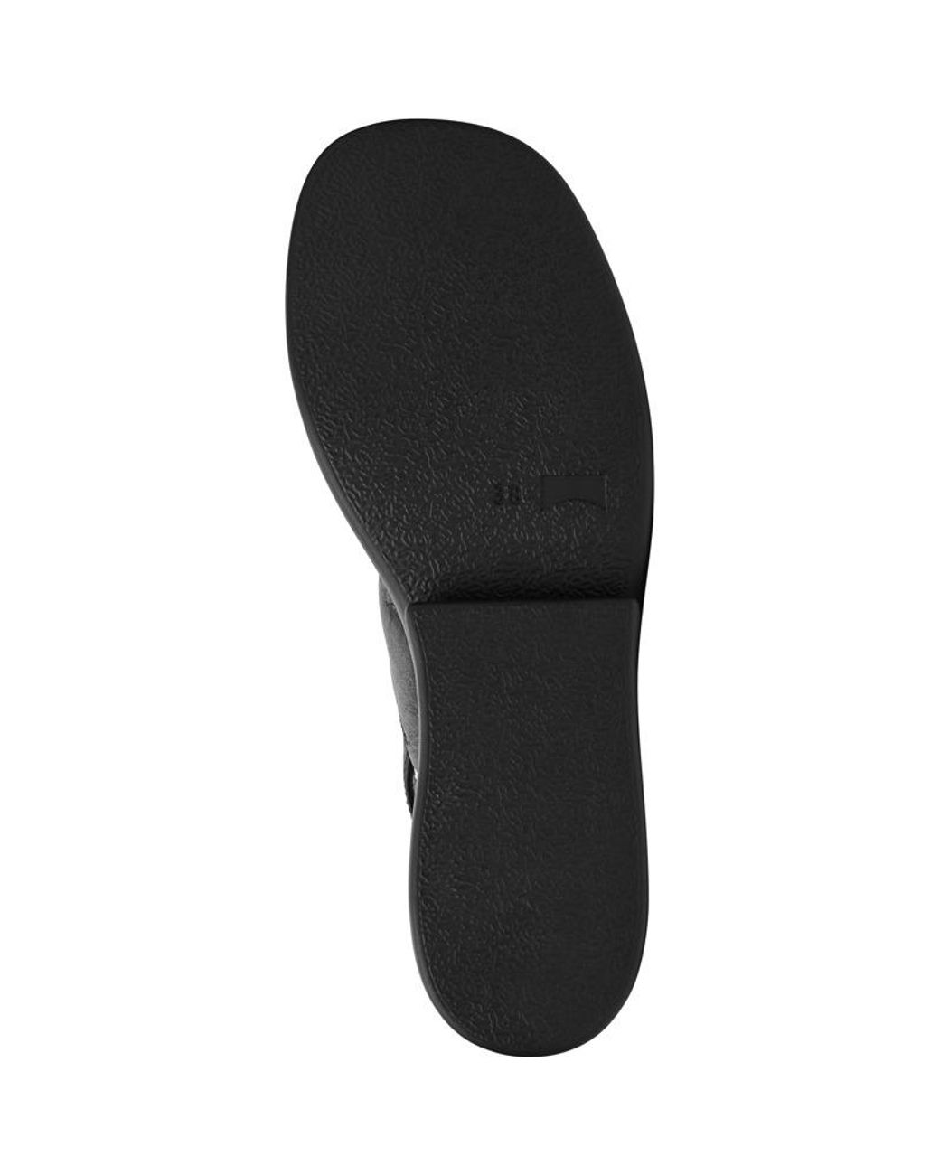 Camper Black Leather Sandals