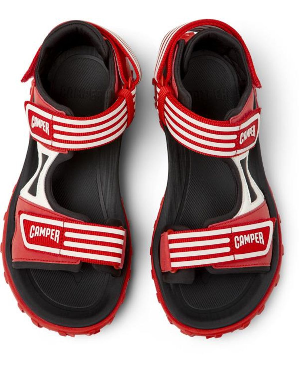 Camper Red Drift Trail Sandal