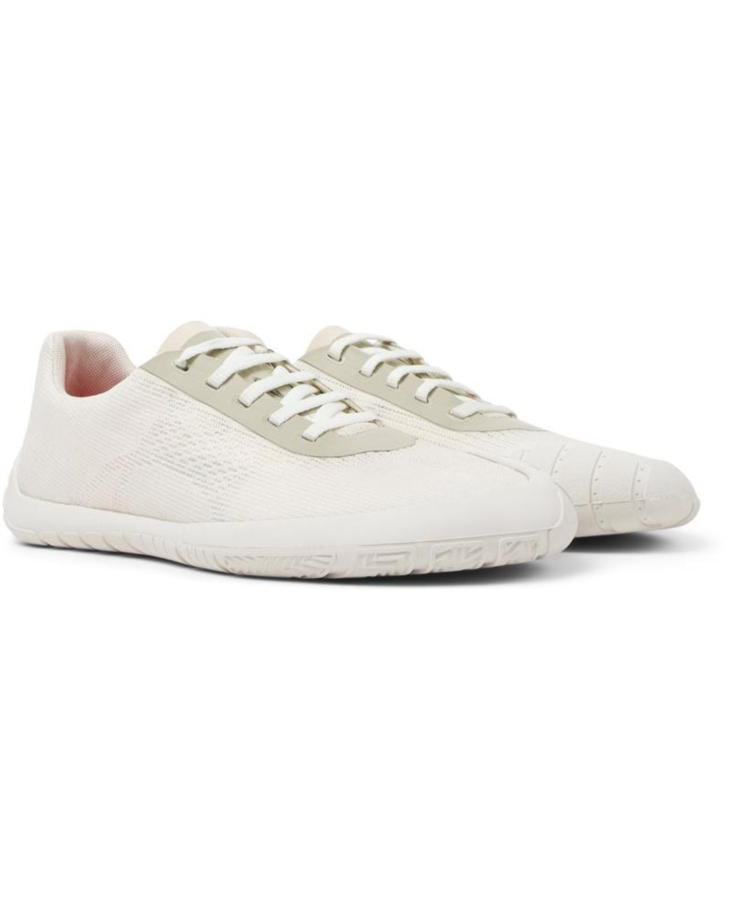 Camper White Peu Path+ Sneakers Aus Recyceltem Stoff