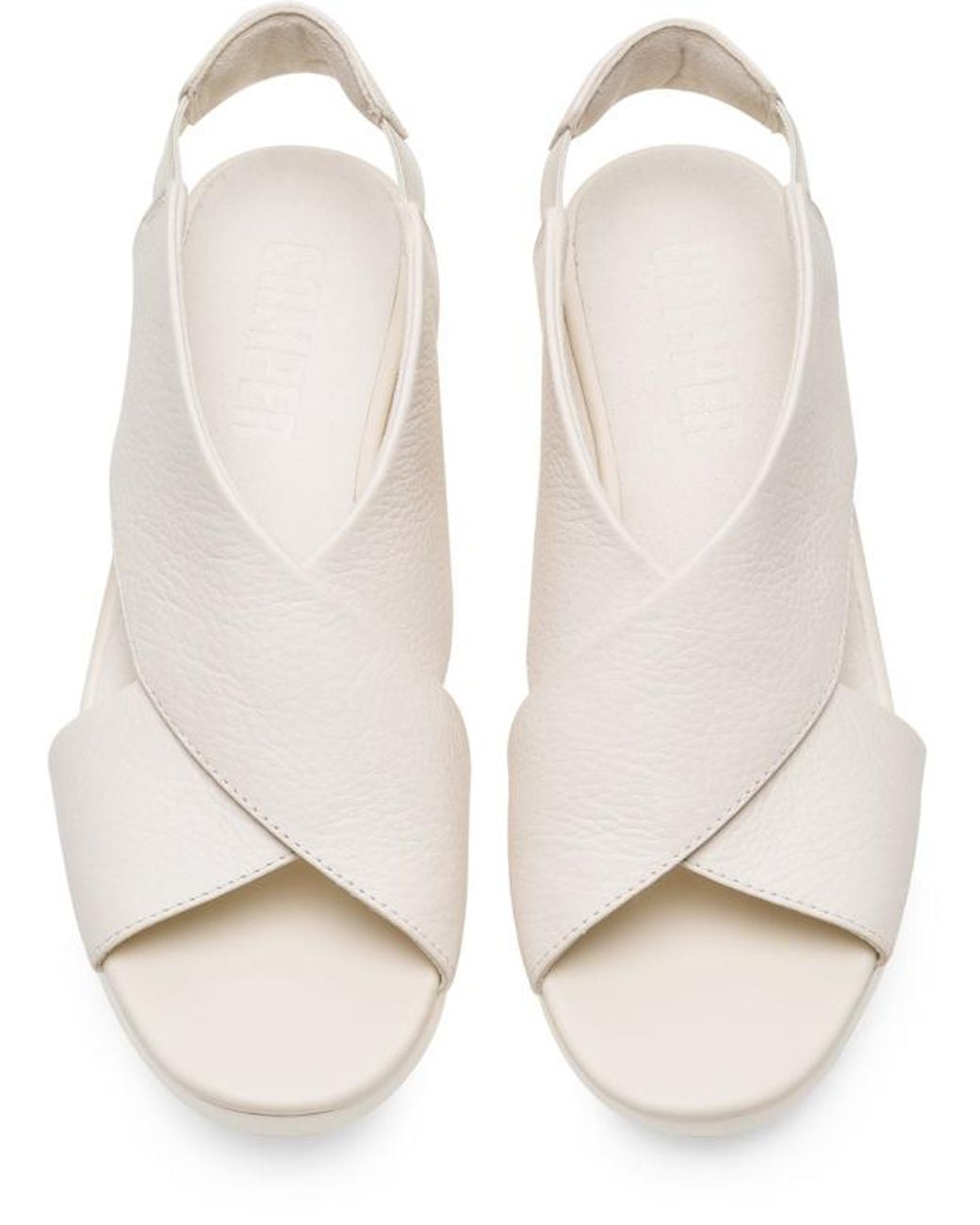 Camper White Sandalen