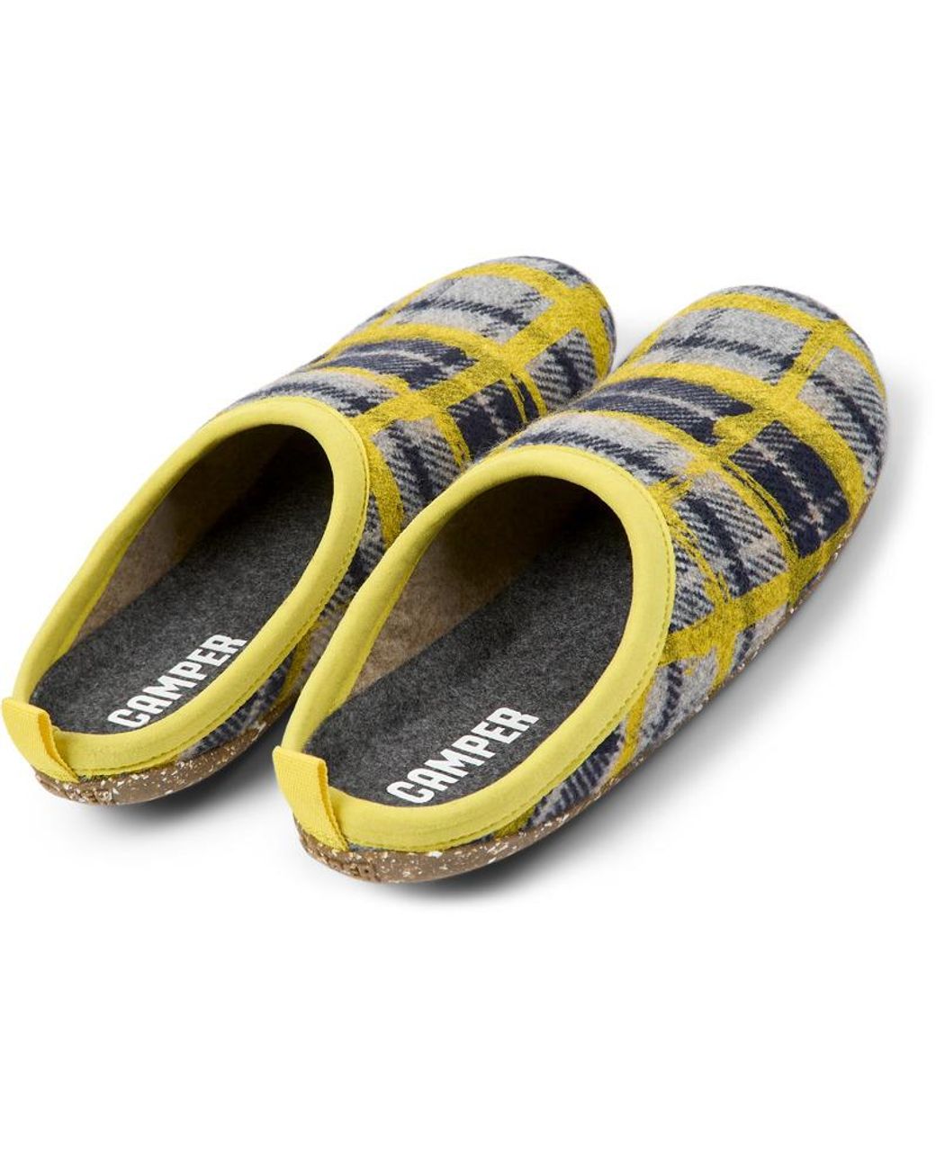 Camper Yellow Slippers