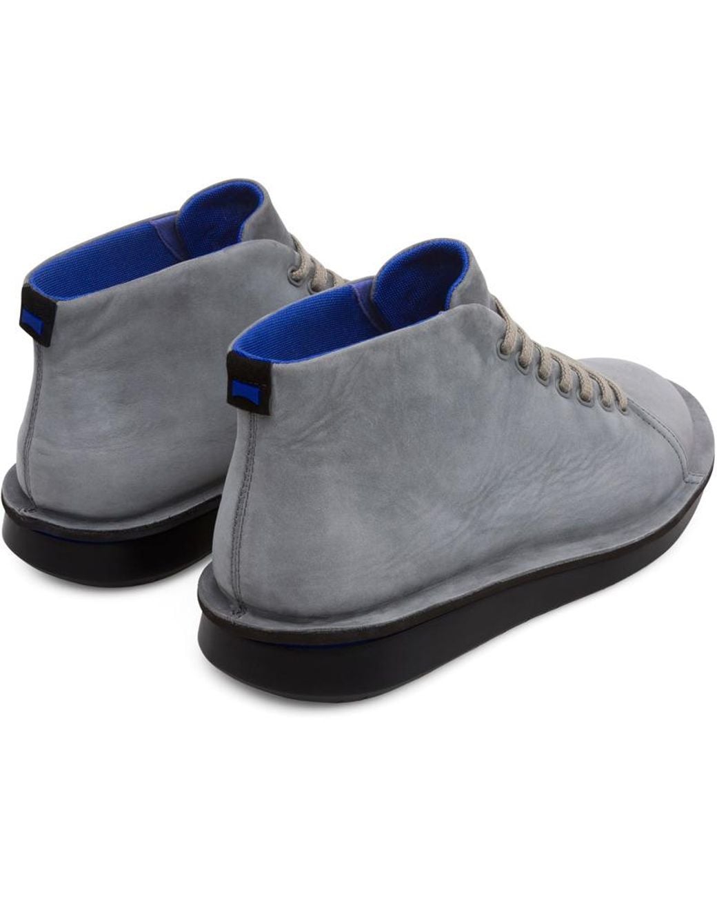 Camper Gray Ankle Boots for men