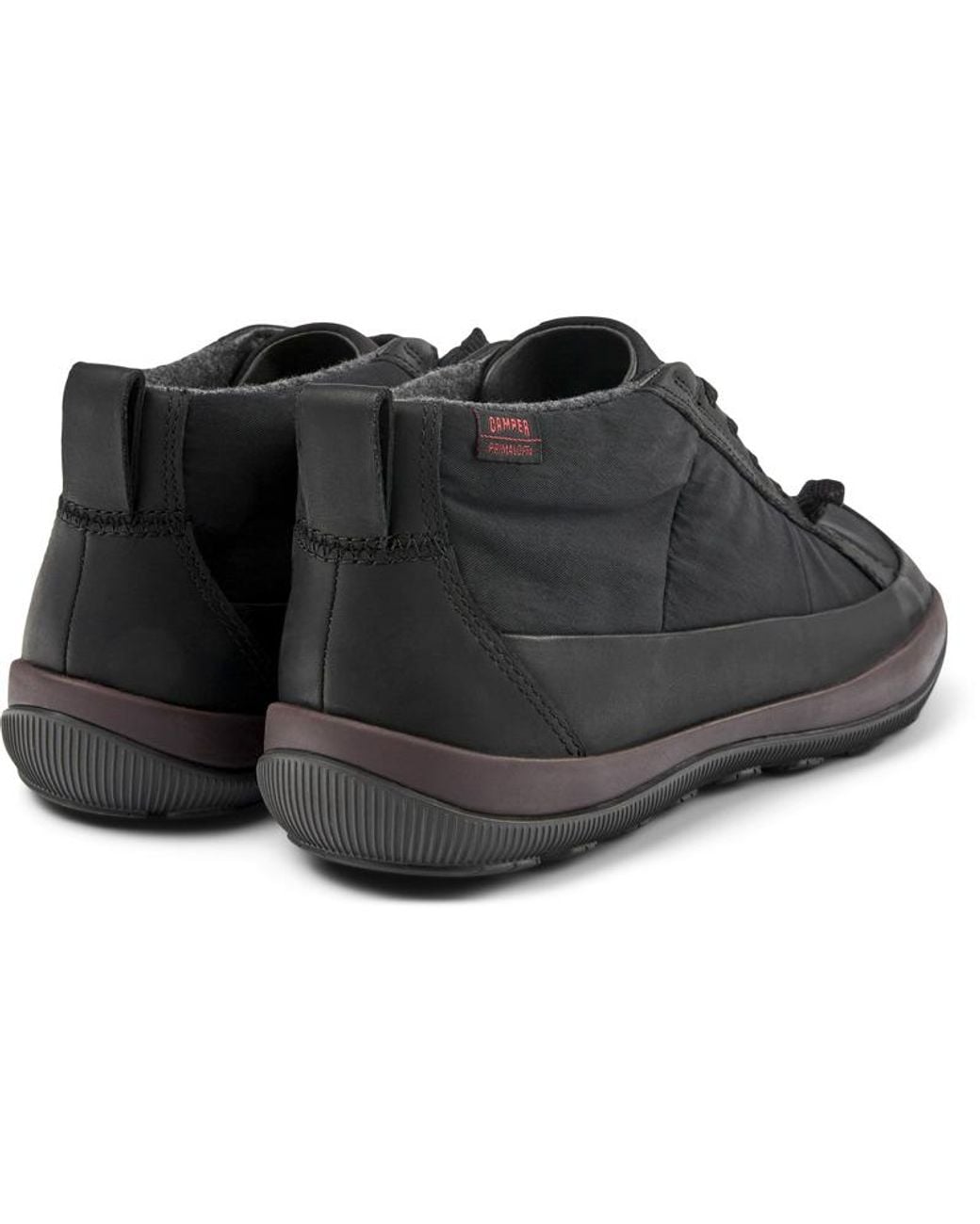 Camper Black Peu Pista Primaloft