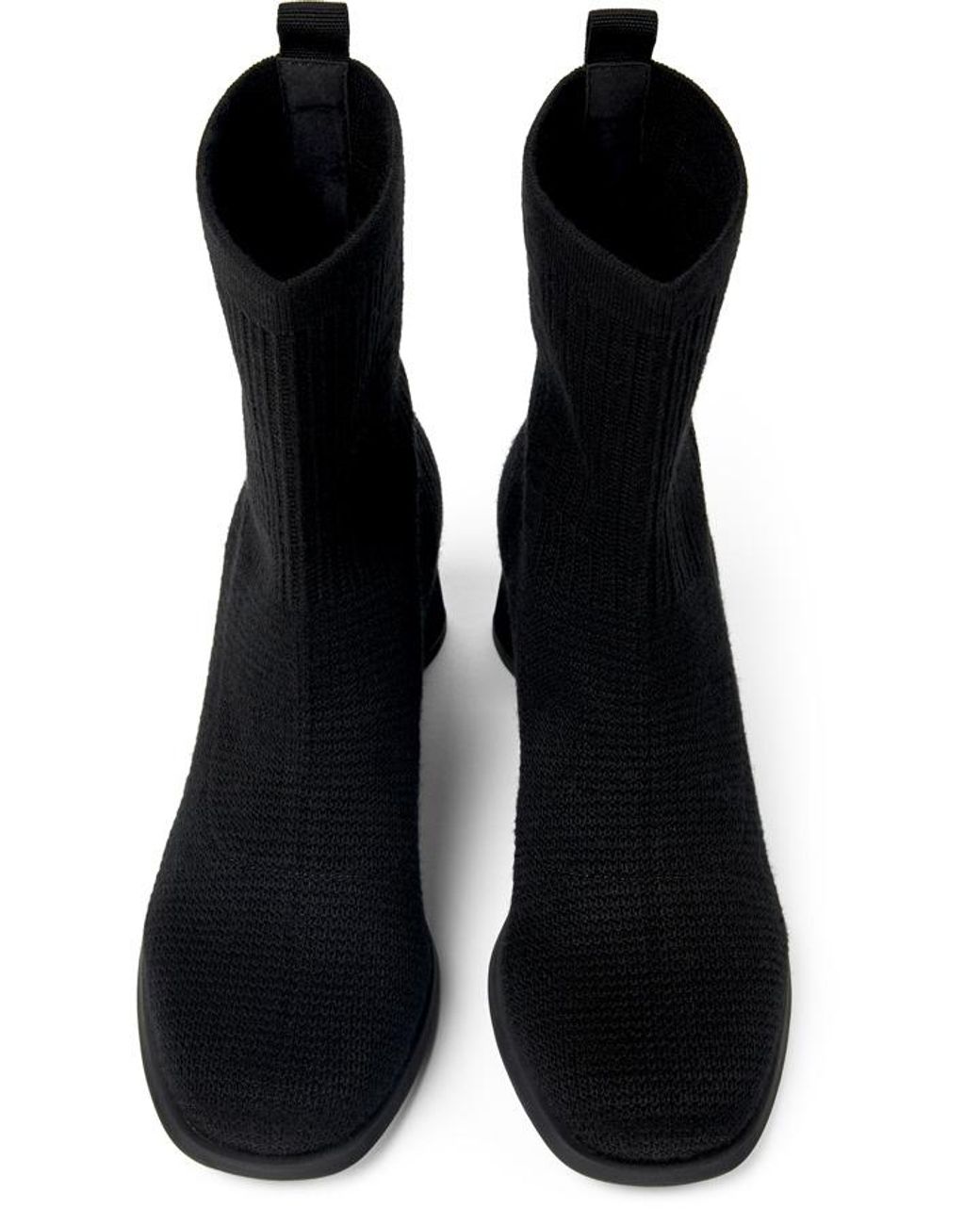 Camper Black Heeled Boots