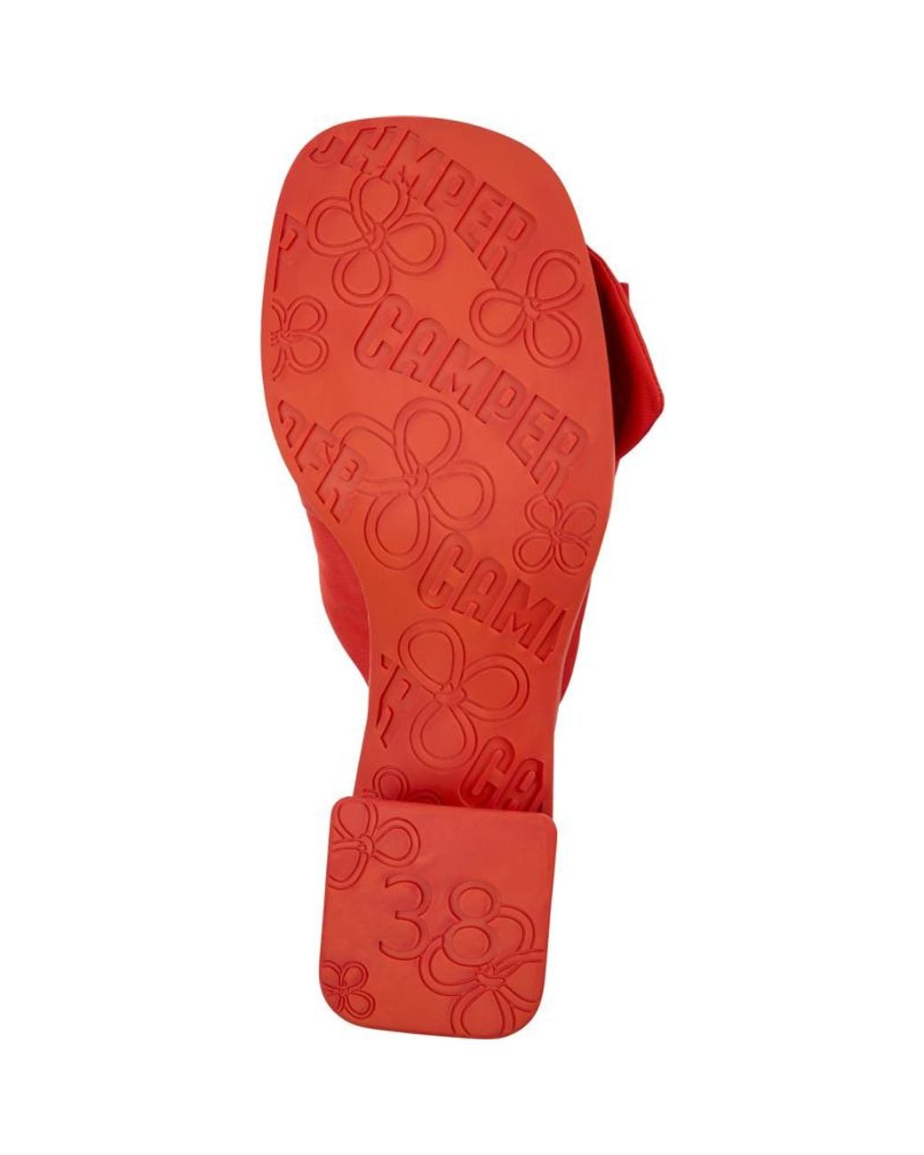Camper Red Sandals