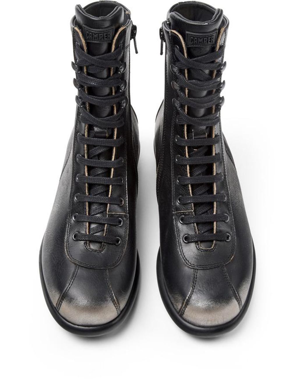 Camper Black Boots