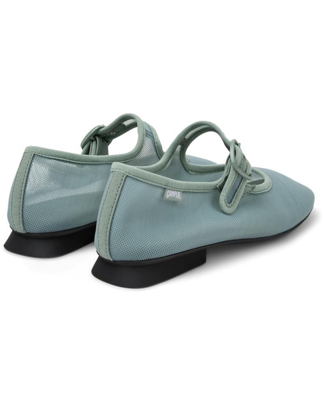 Camper Blue Ballerinas