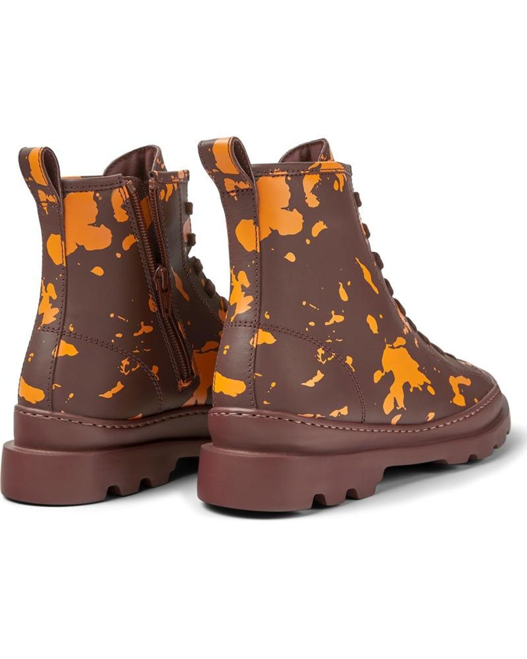 Camper Brown Ankle Boots