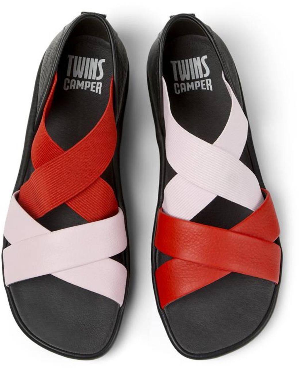 Camper Red Twins