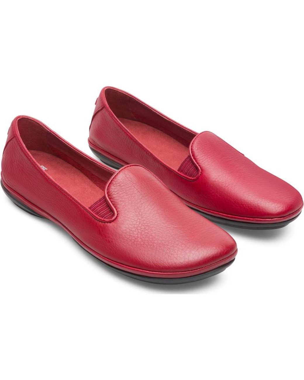 Camper Red Ballerinas