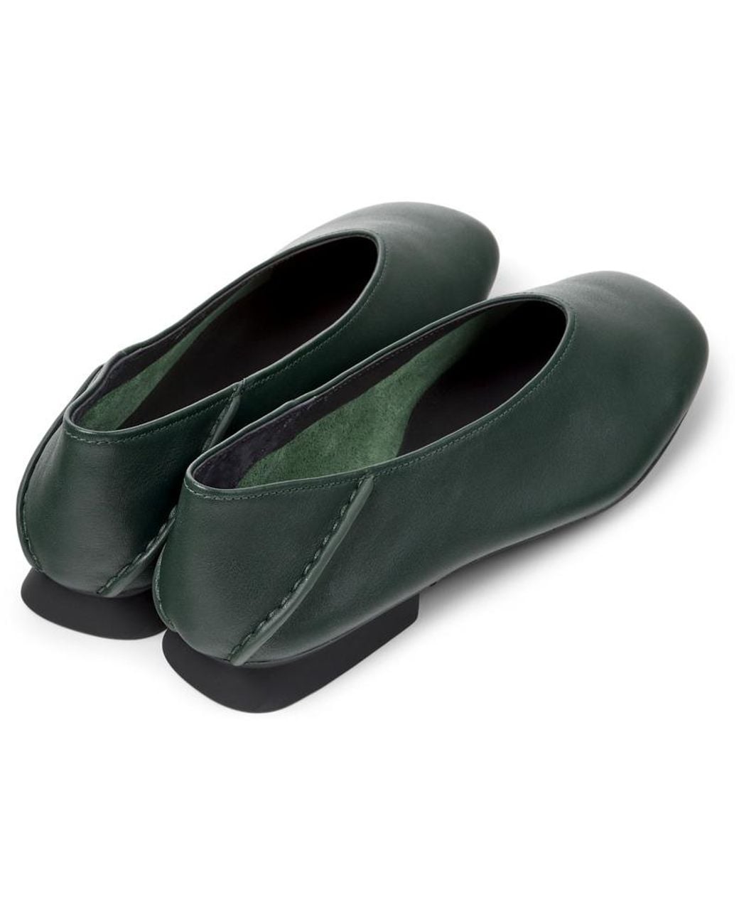 Camper Green Ballerinas