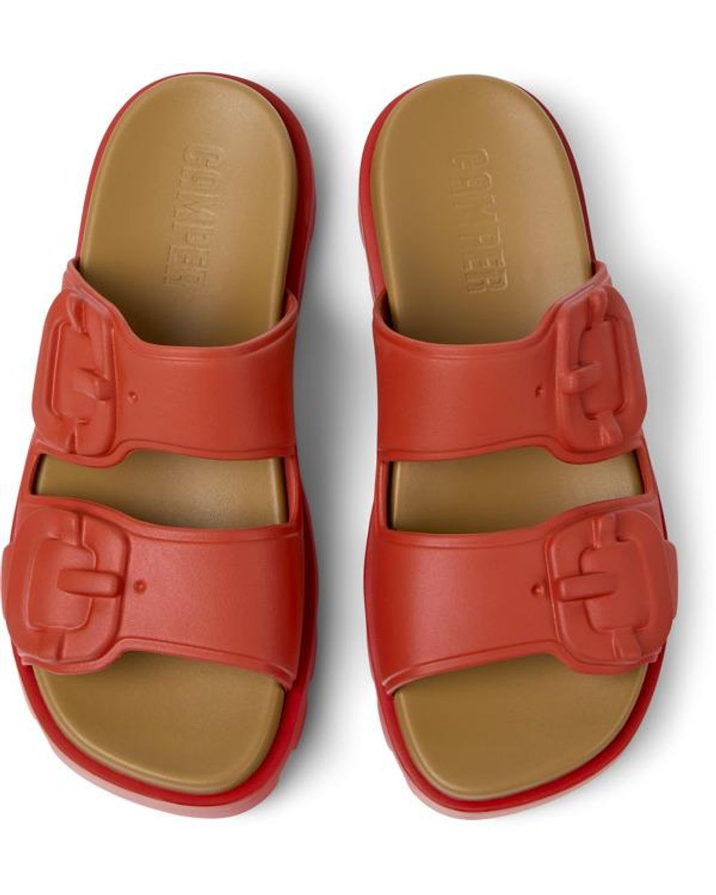 Camper Red Sandalen