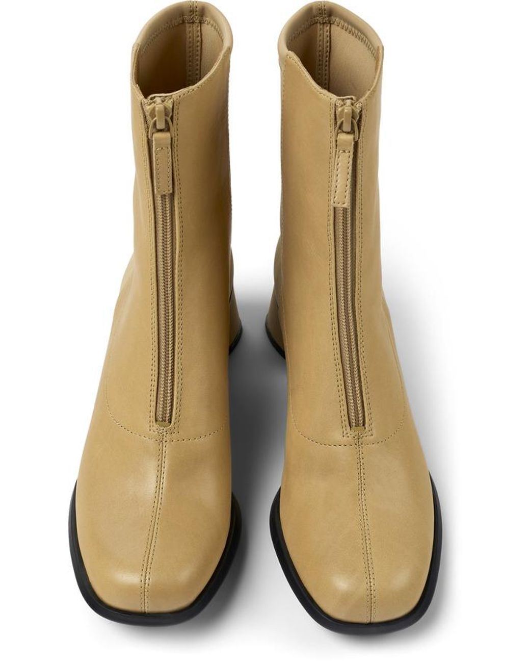 Camper Green Ankle Boots