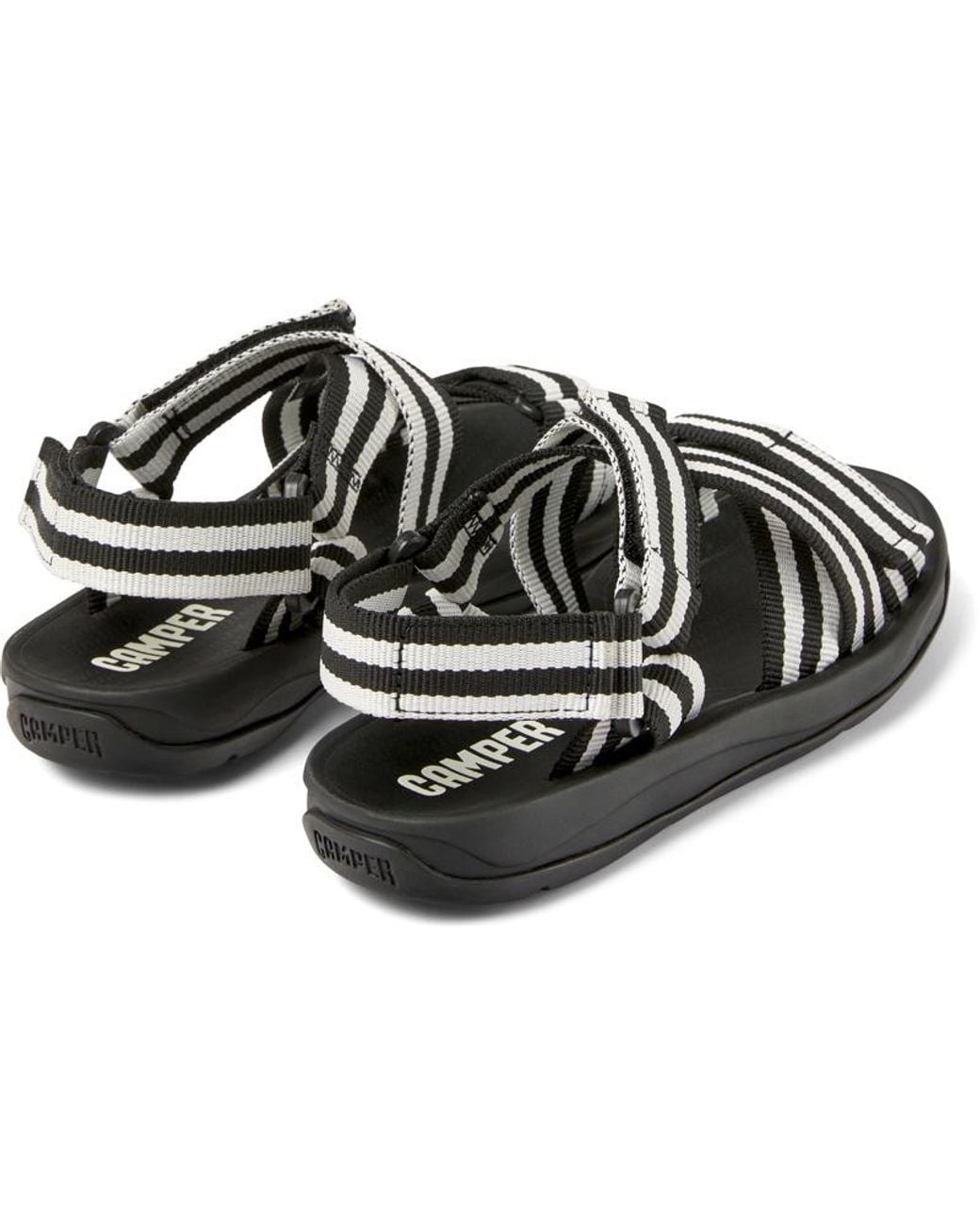 Camper Black Sandals