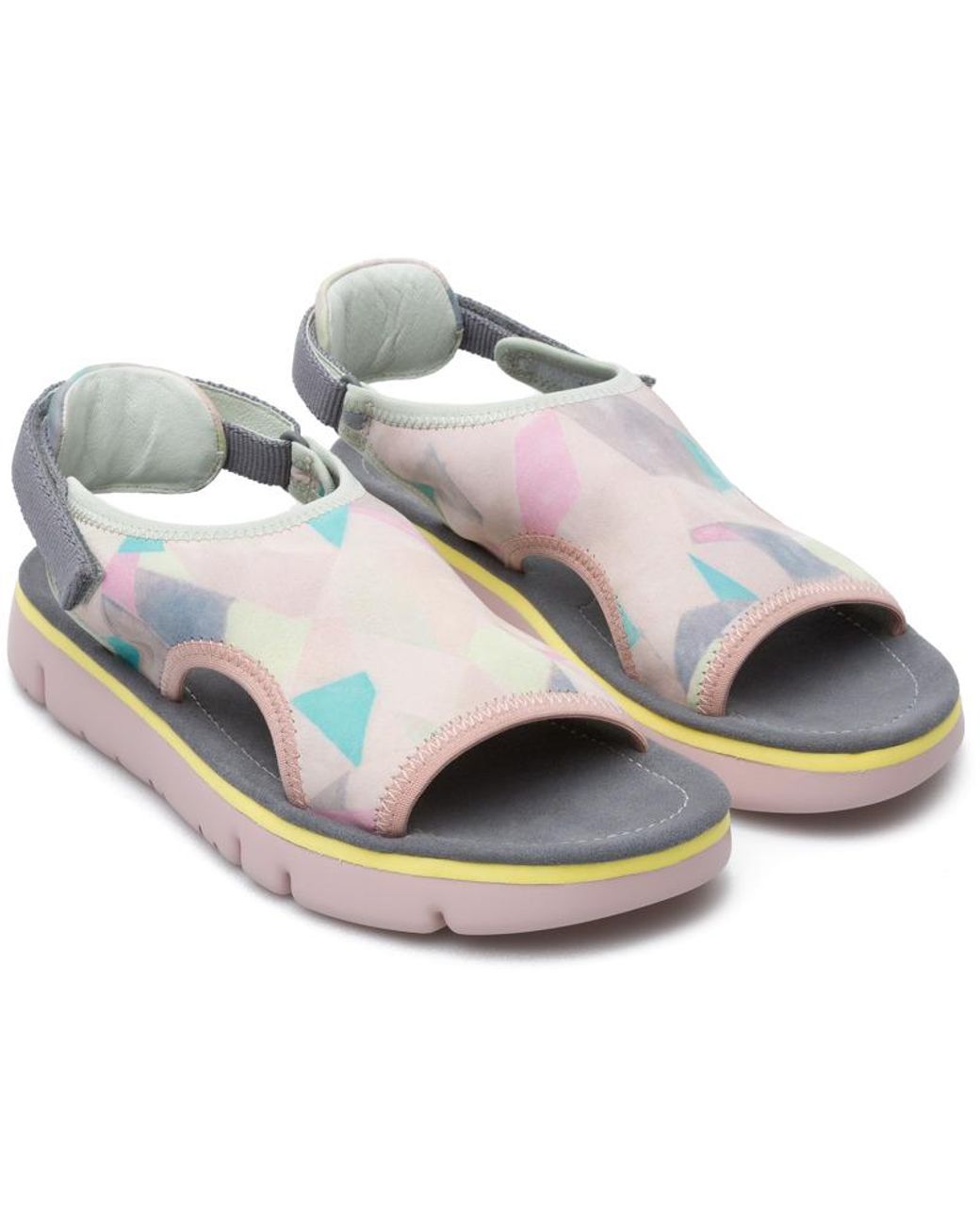 Camper Metallic Sandals