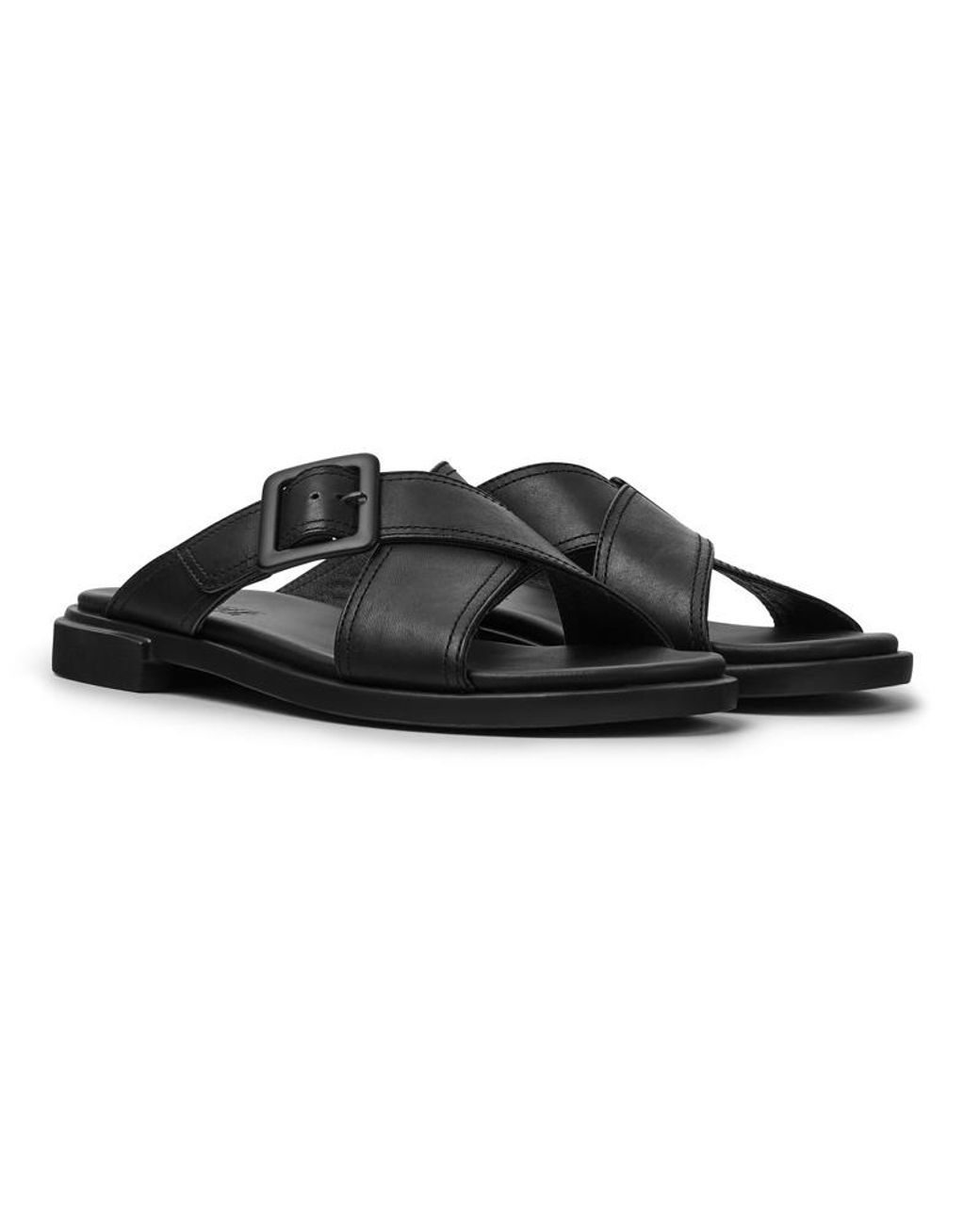 Camper Black Edy Sandals