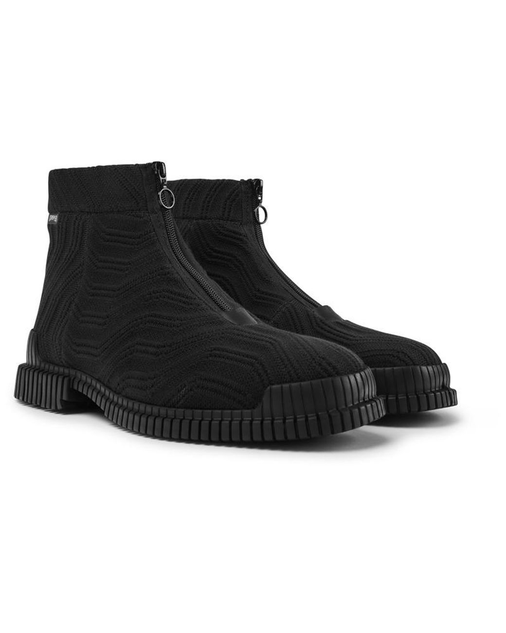 Camper Black Pix Boots Man for men