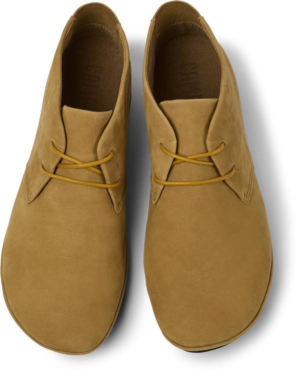 Camper Brown Nubuck Desert Boots