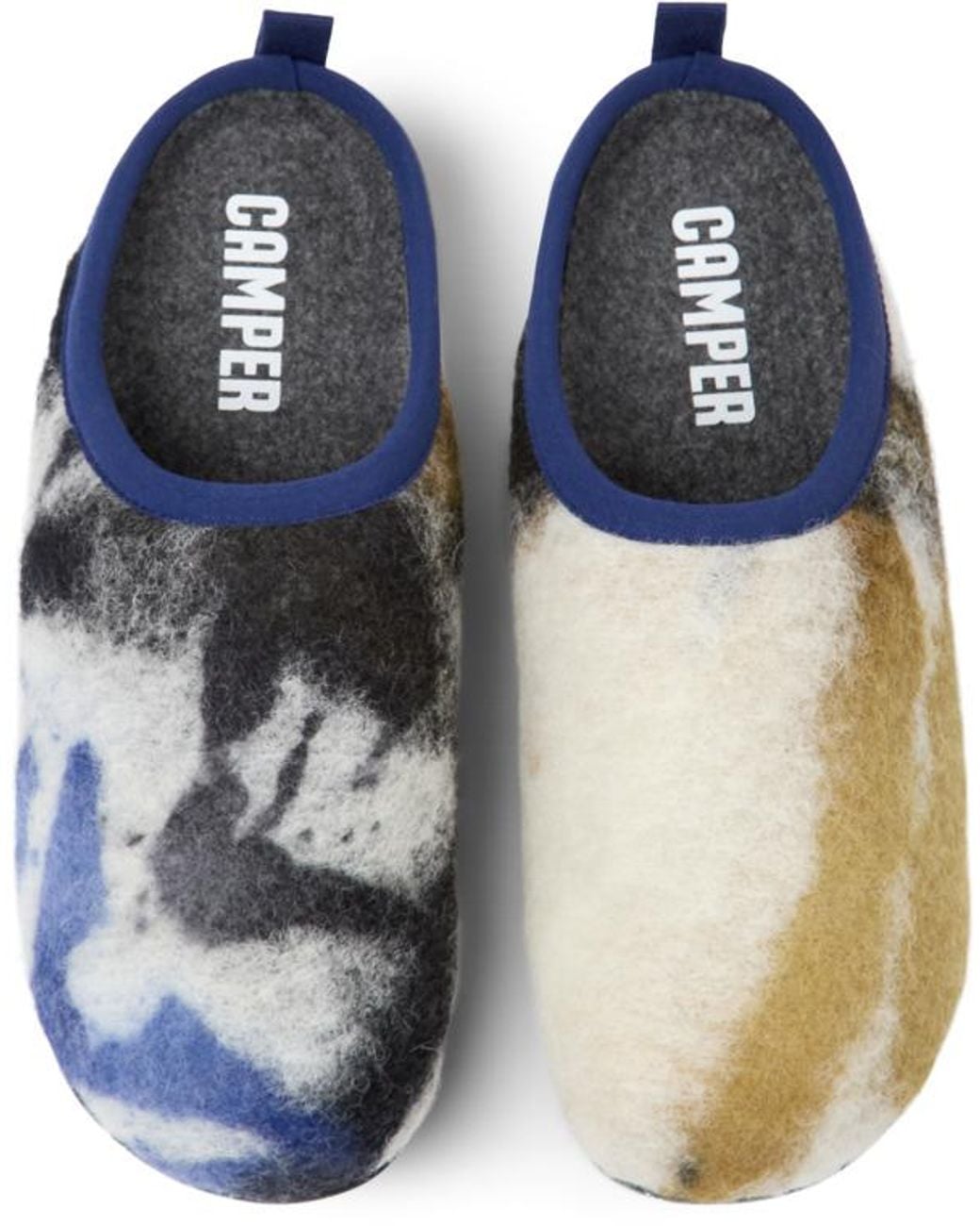 Camper Blue Slippers