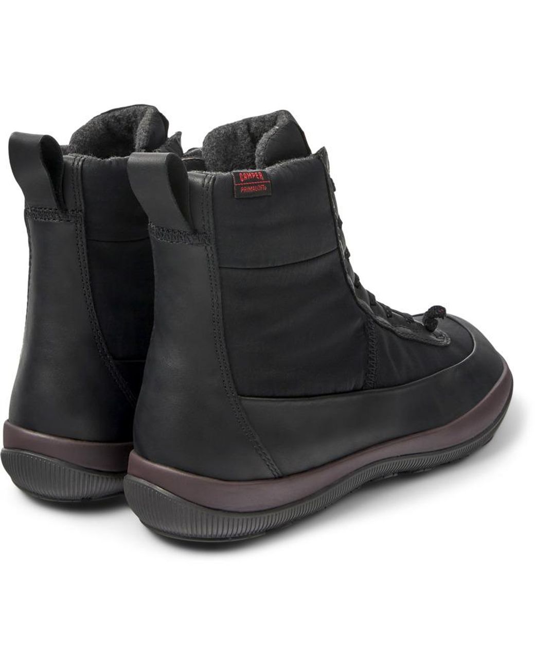 Camper Black Stiefel
