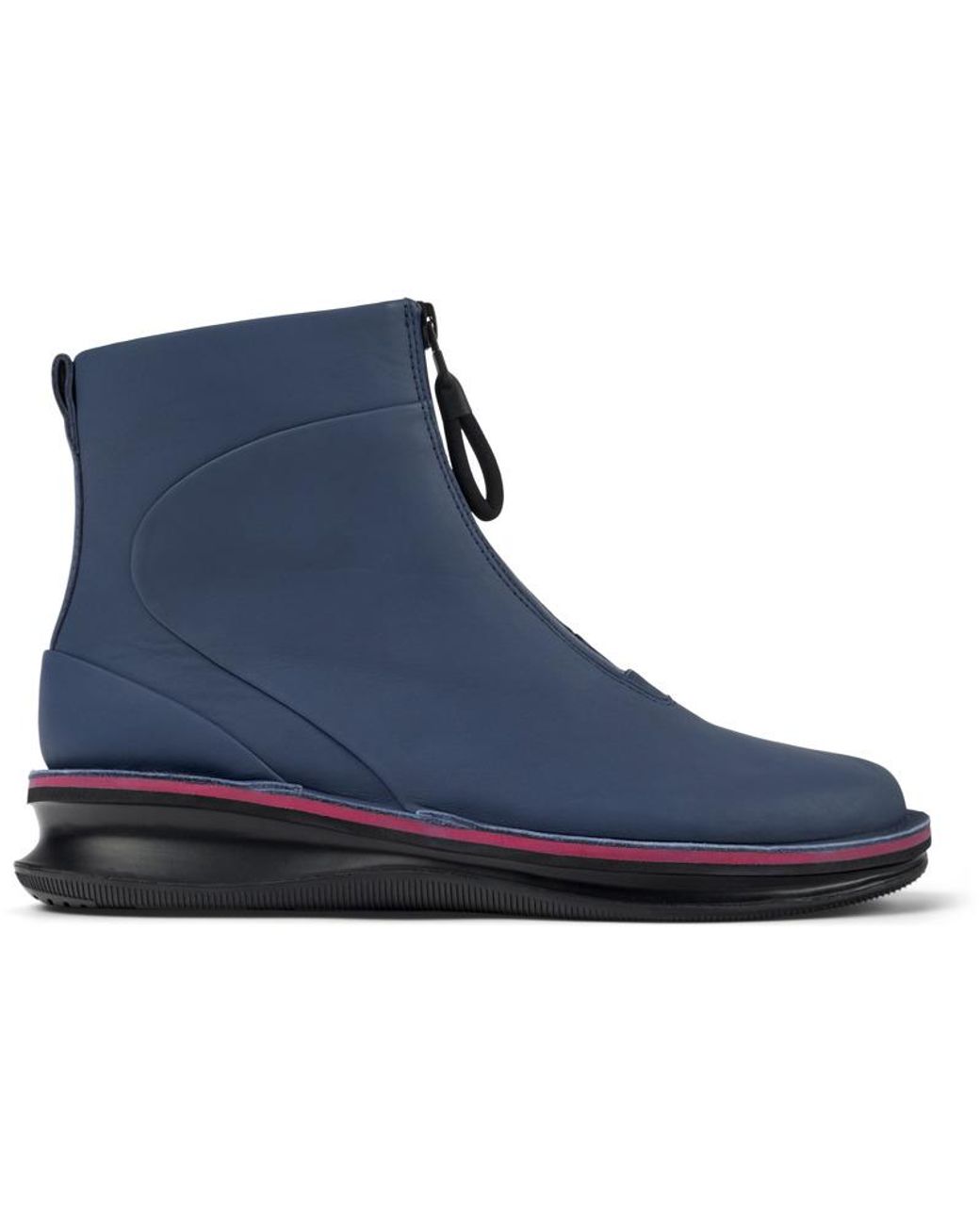 Camper Blue Ankle Boots